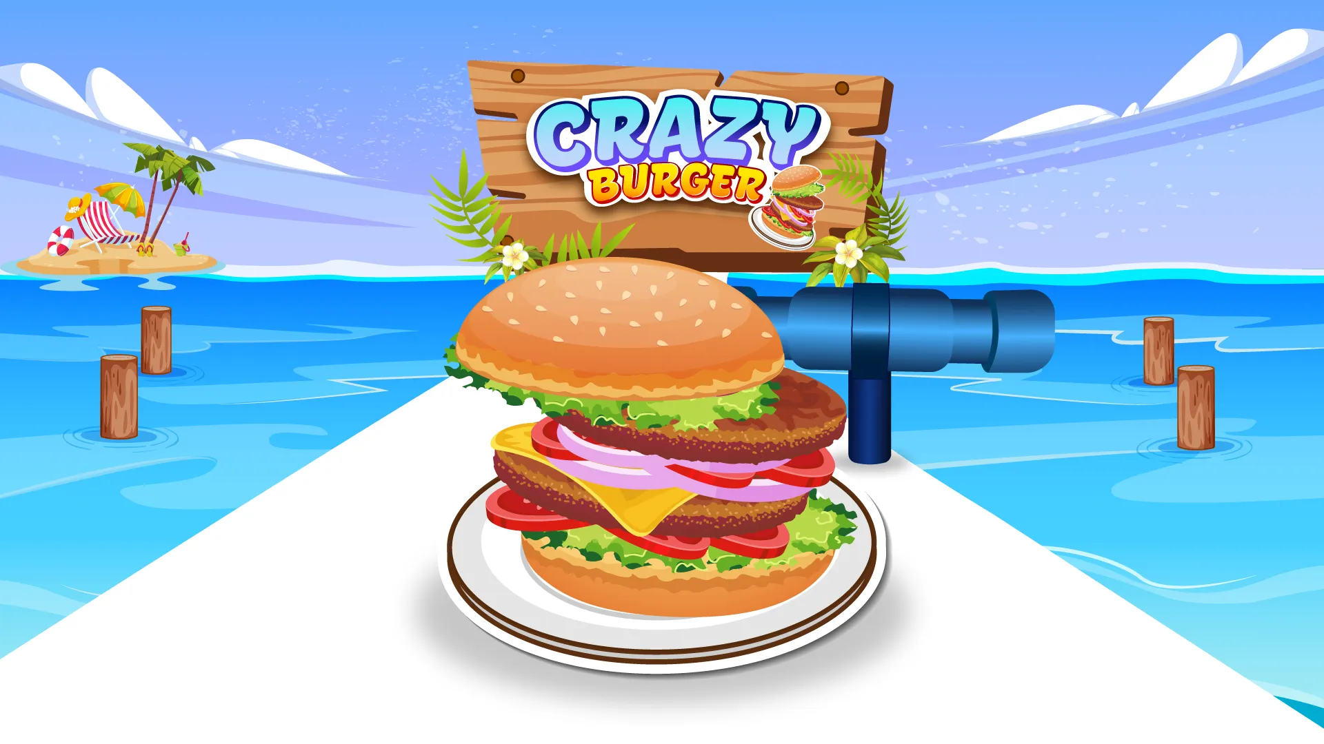 Crazy Burger 3D | Indus Appstore | Screenshot