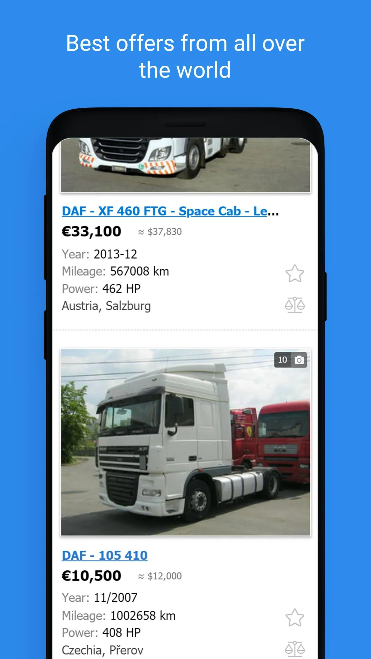 Autoline: trucks and equipment | Indus Appstore | Screenshot