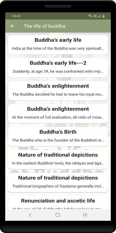 The life of buddha | Indus Appstore | Screenshot