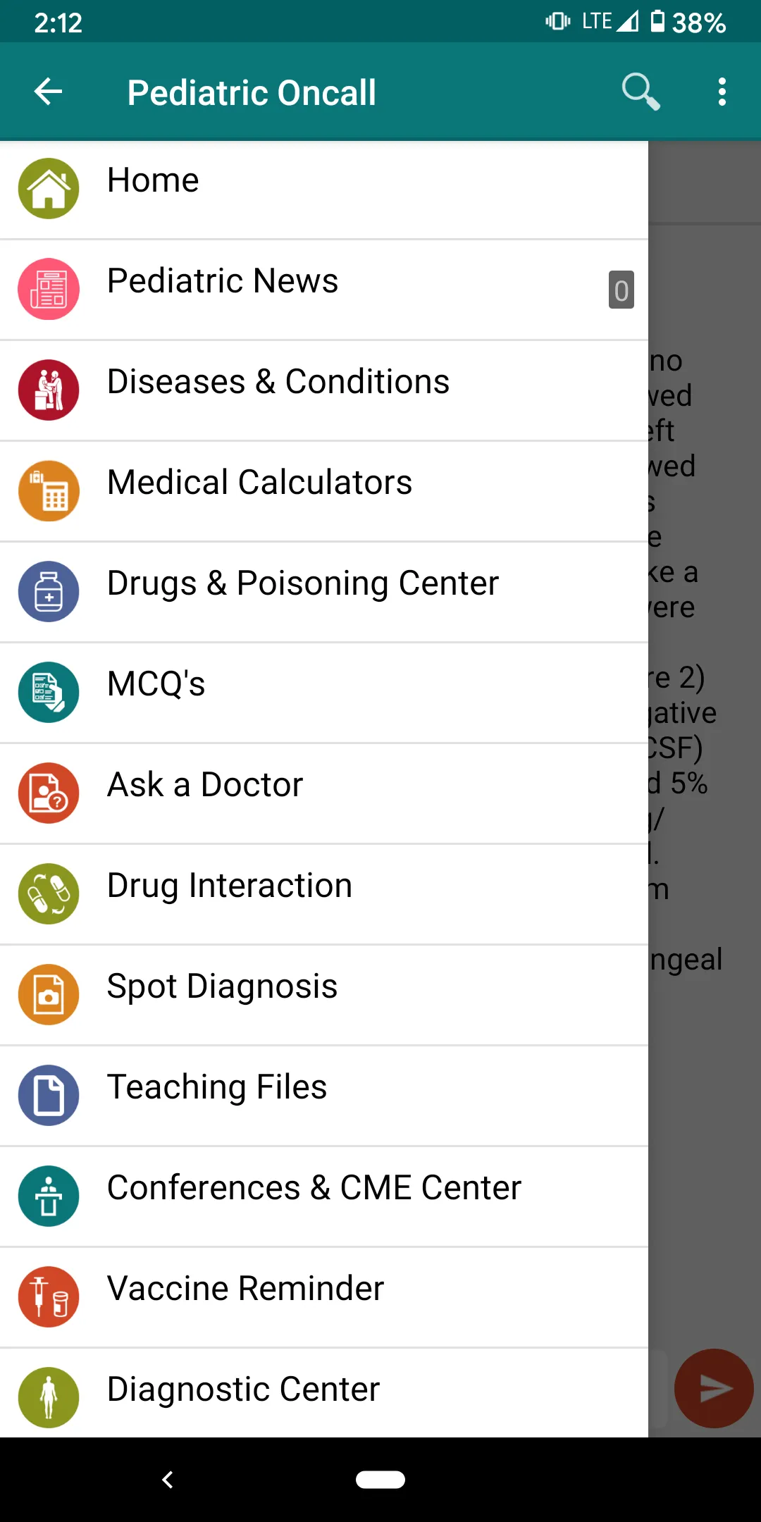 Pediatric Oncall | Indus Appstore | Screenshot