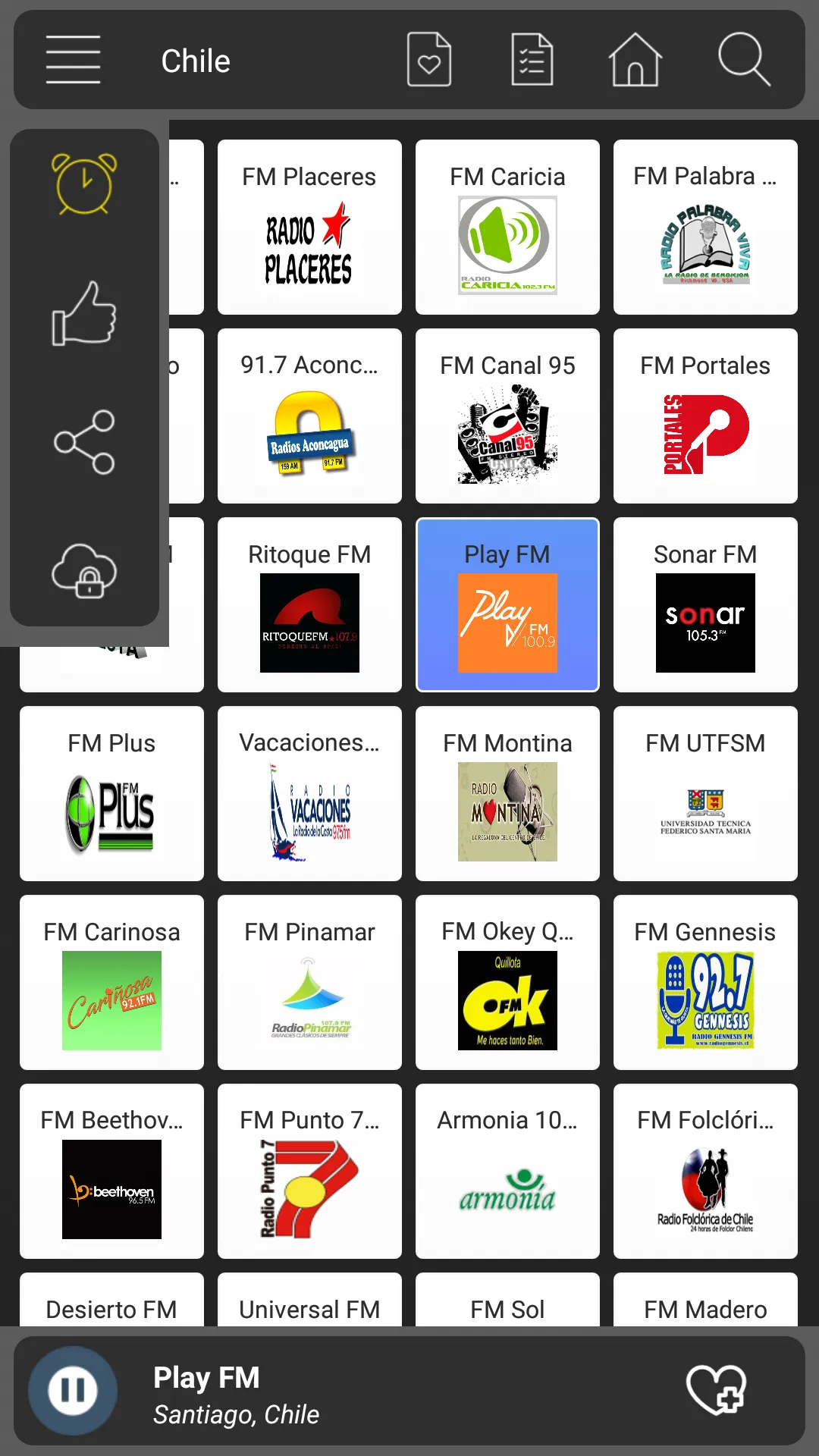 Radio Chile Online - Am Fm | Indus Appstore | Screenshot