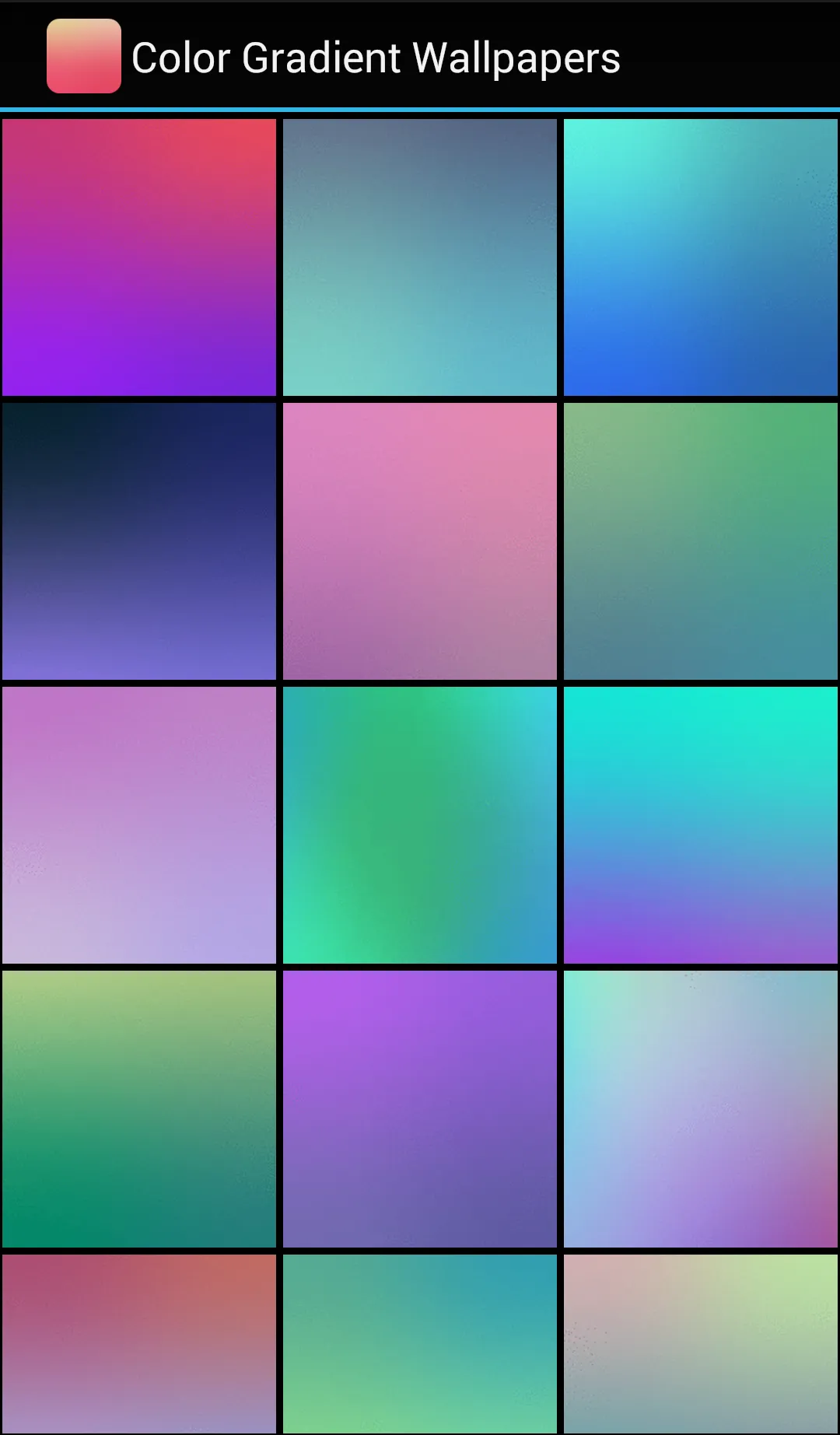 Color Gradient Wallpapers | Indus Appstore | Screenshot