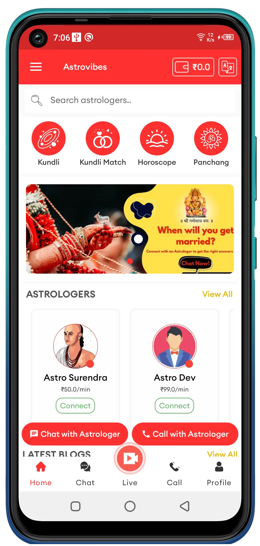 Astrovibes - Online Astrology | Indus Appstore | Screenshot