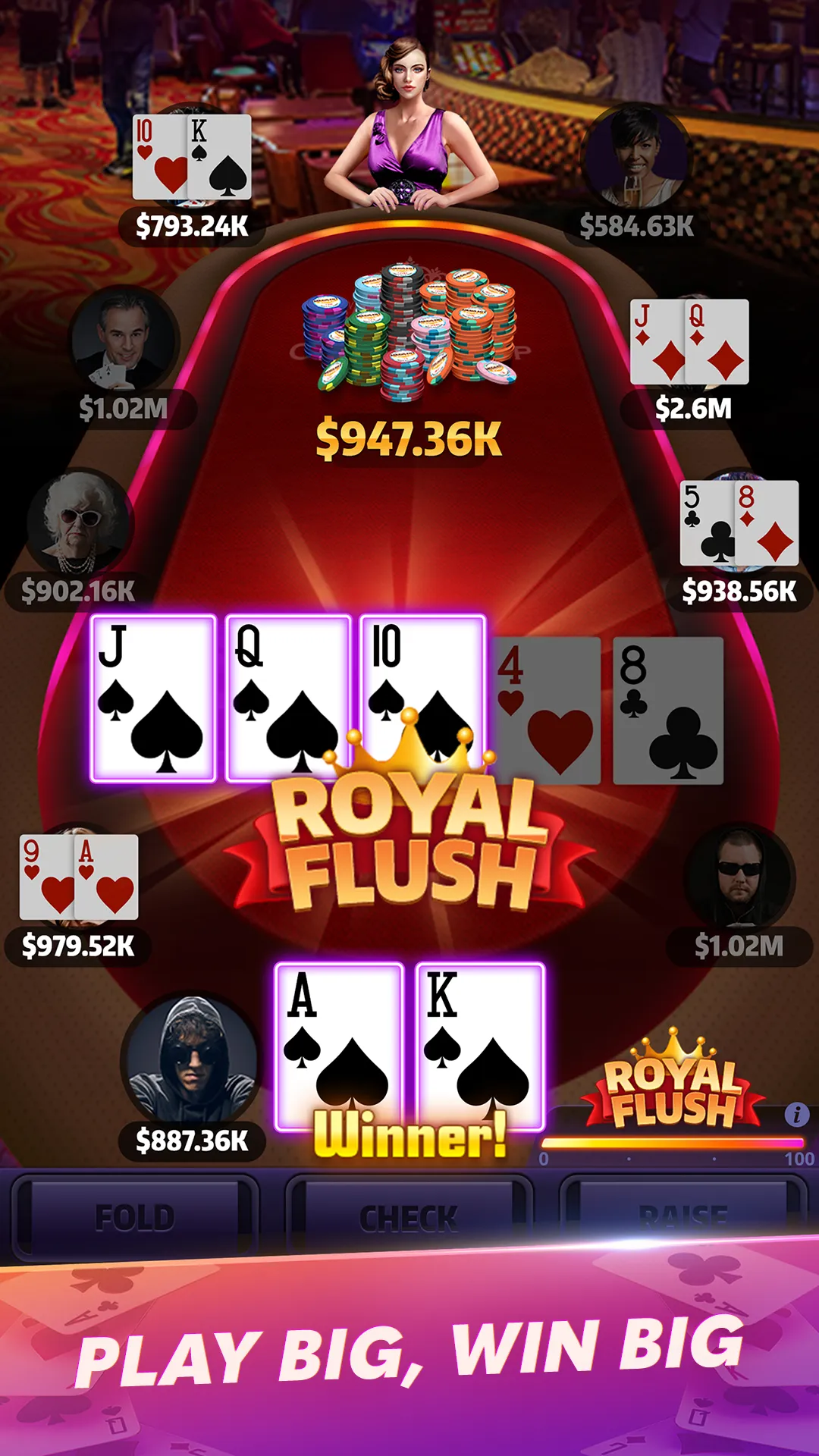 Mega Hit Poker: Texas Holdem | Indus Appstore | Screenshot