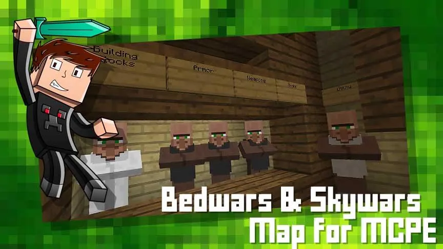 Bedwars & Skywars Map for MCPE | Indus Appstore | Screenshot