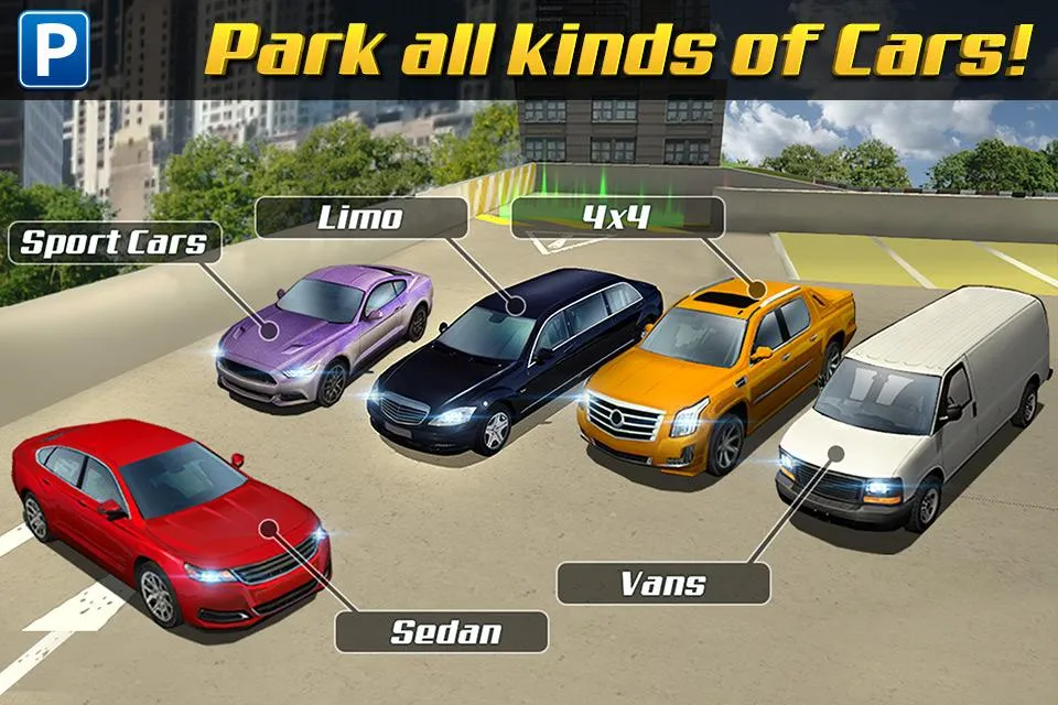 Multi Level 3 Car Parking Game | Indus Appstore | Screenshot