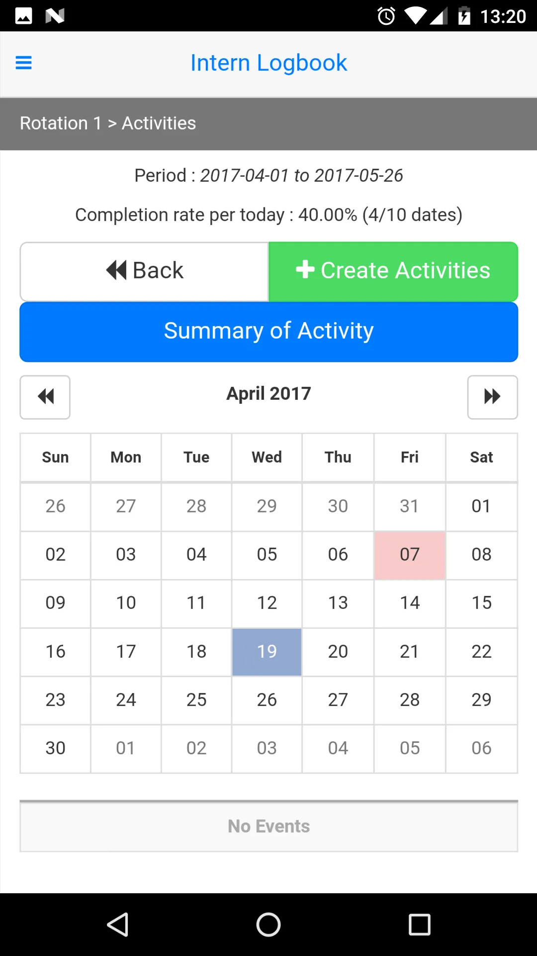 Medical Intern Logbook | Indus Appstore | Screenshot