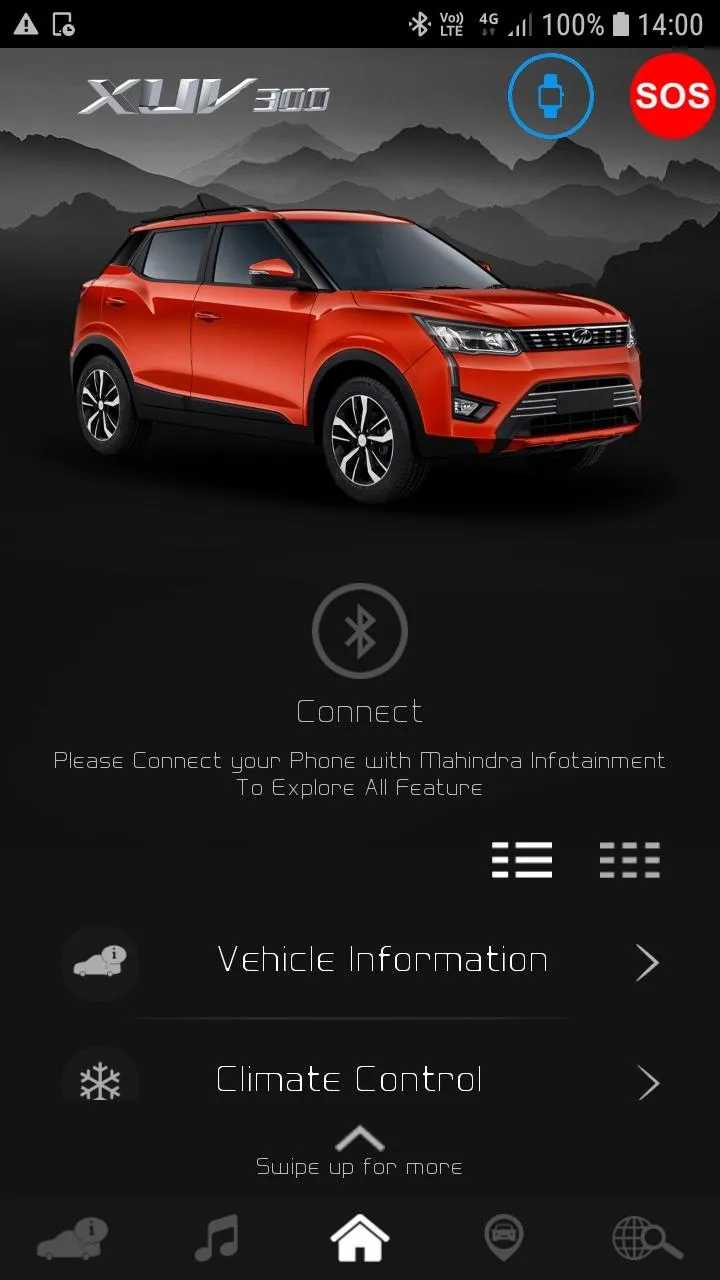BLUESENSE APP - XUV300 | Indus Appstore | Screenshot