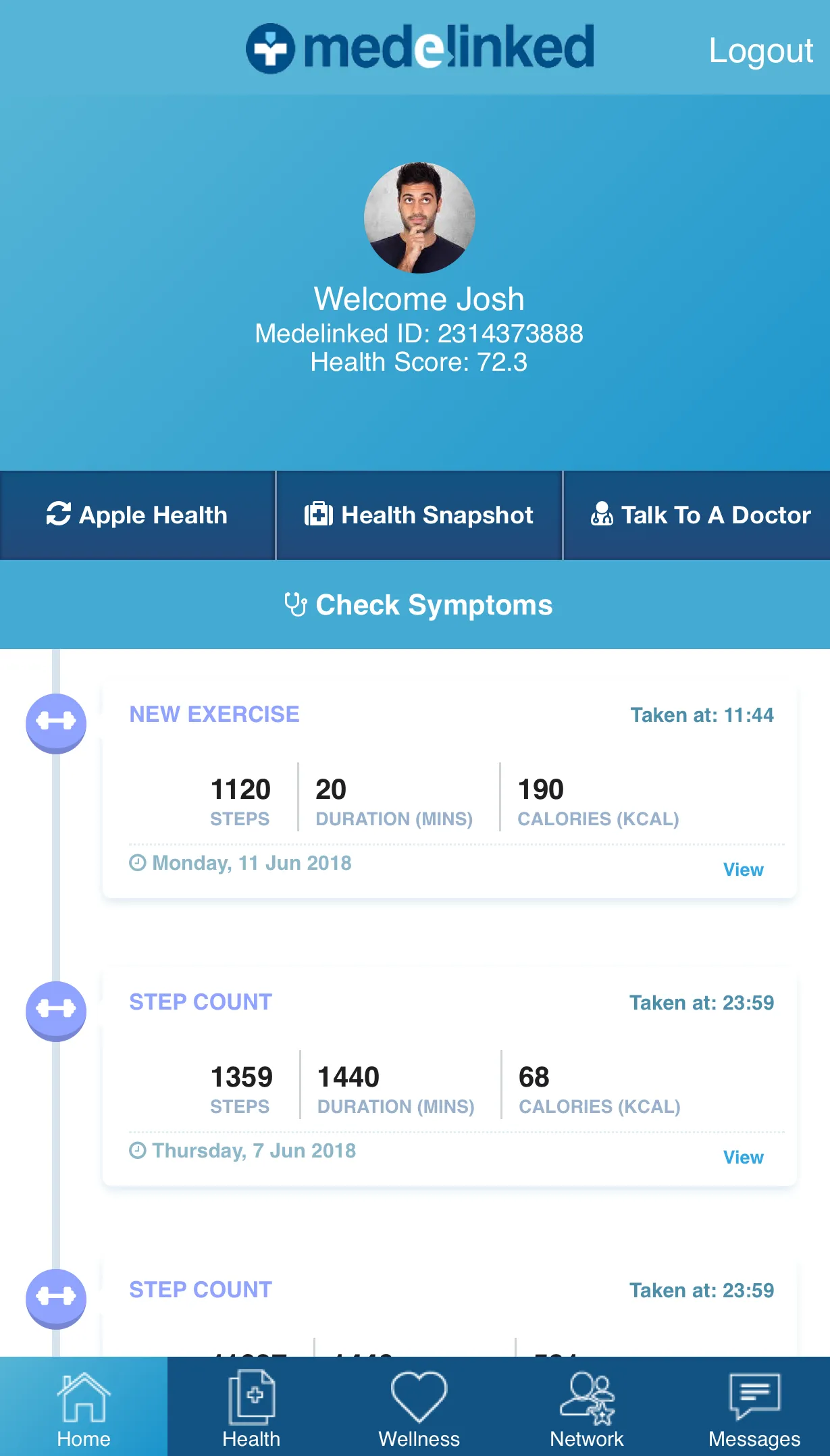 Medelinked - Personal Health R | Indus Appstore | Screenshot