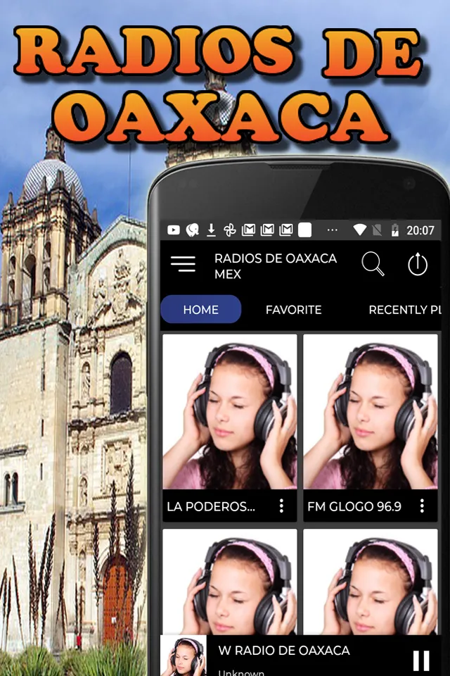 Radios of Oaxaca Mexico | Indus Appstore | Screenshot