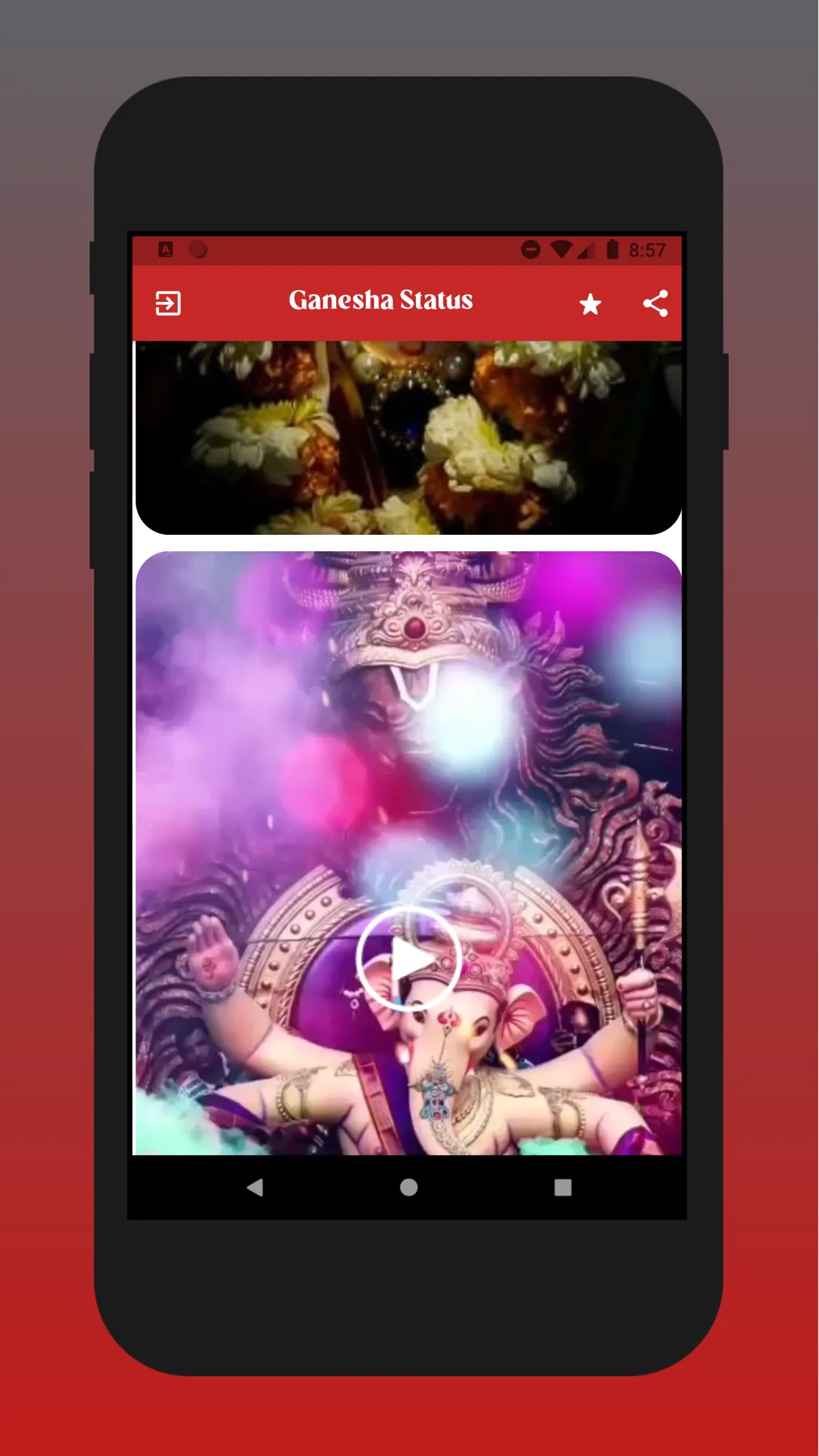 Ganesha Video Status | Indus Appstore | Screenshot