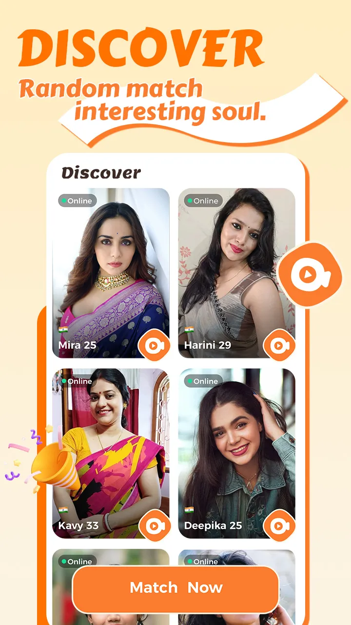Dova - Match Video Calls | Indus Appstore | Screenshot