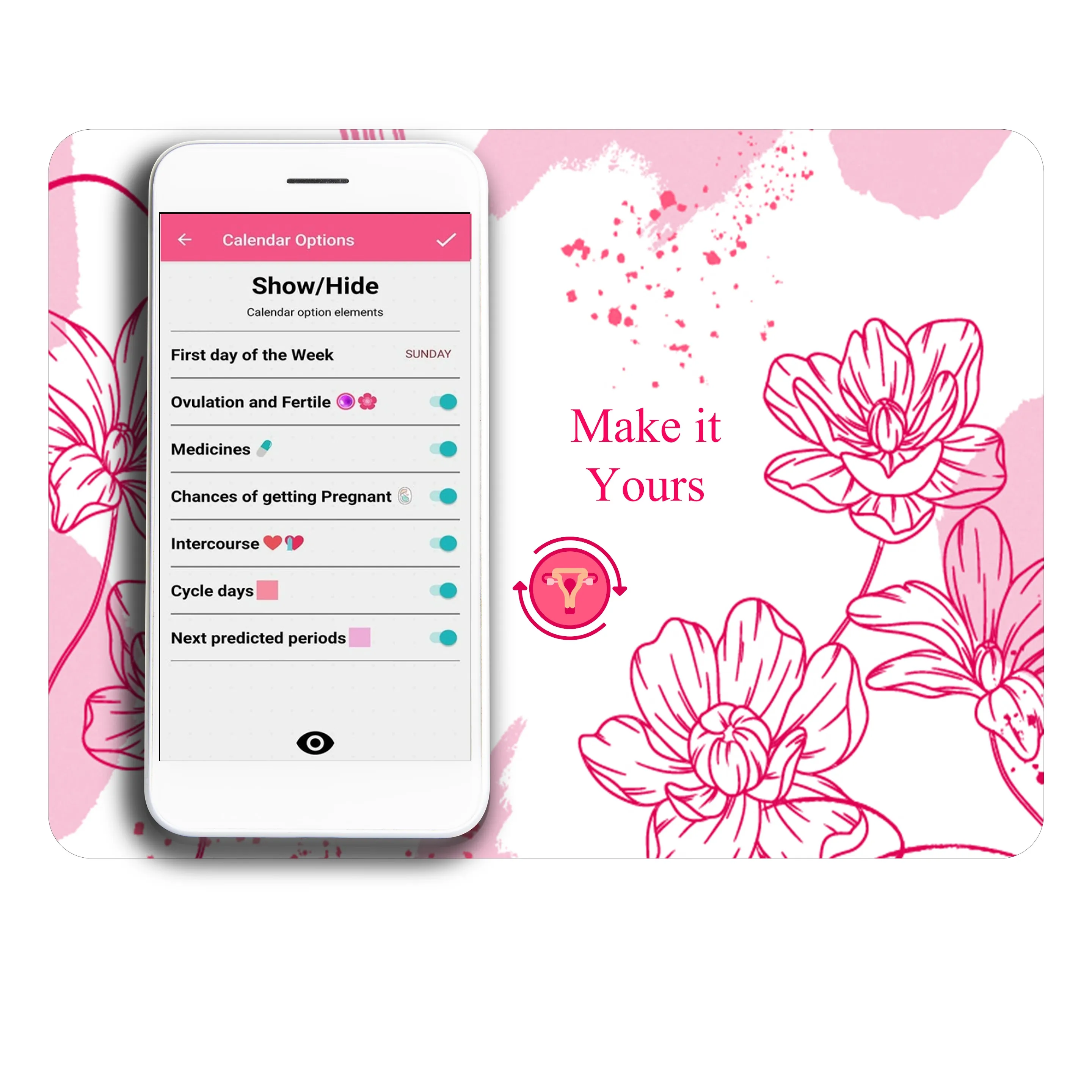 Period Tracker, Ovulation Cale | Indus Appstore | Screenshot