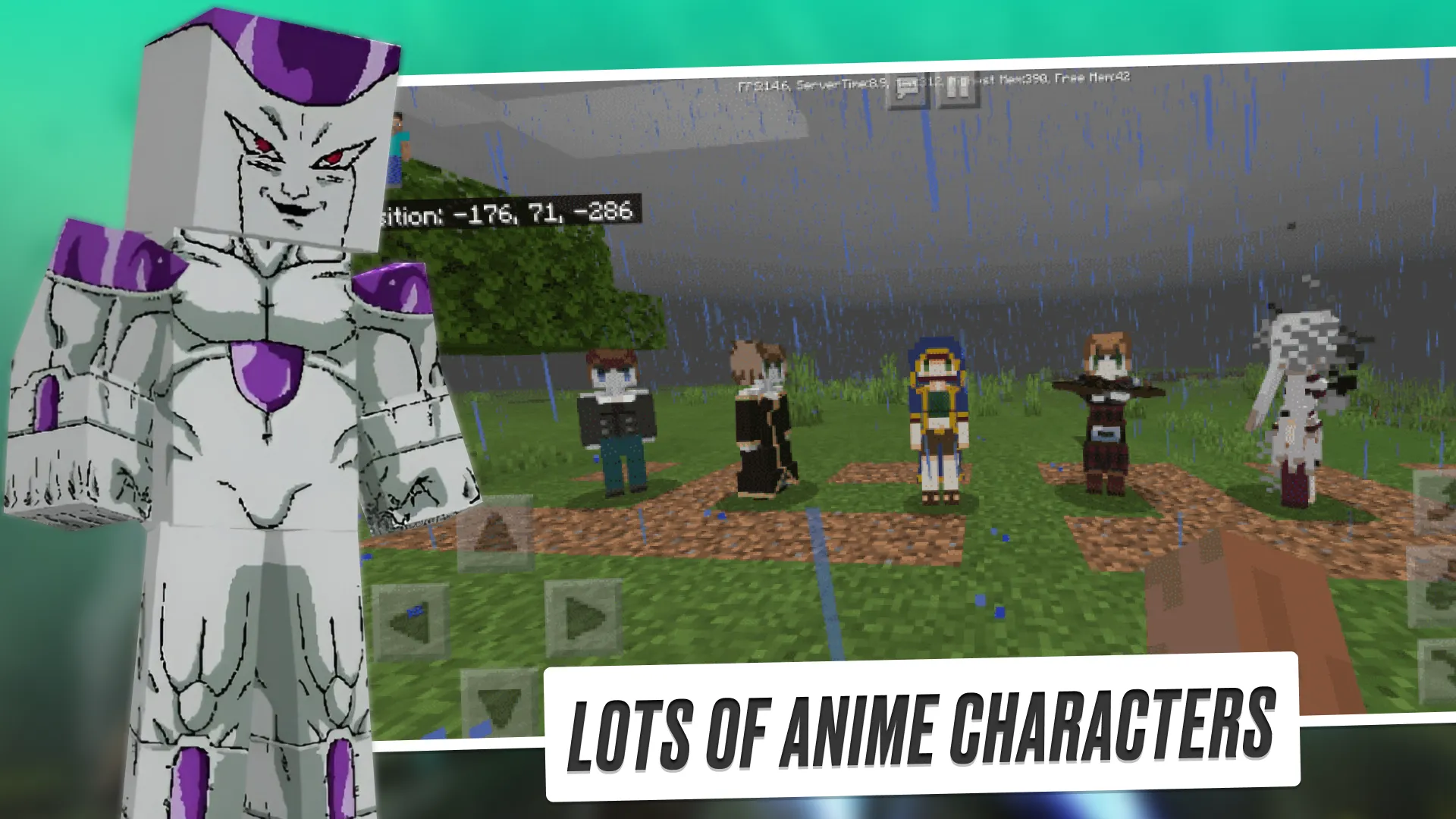 Bosses Anime Mod for Minecraft | Indus Appstore | Screenshot