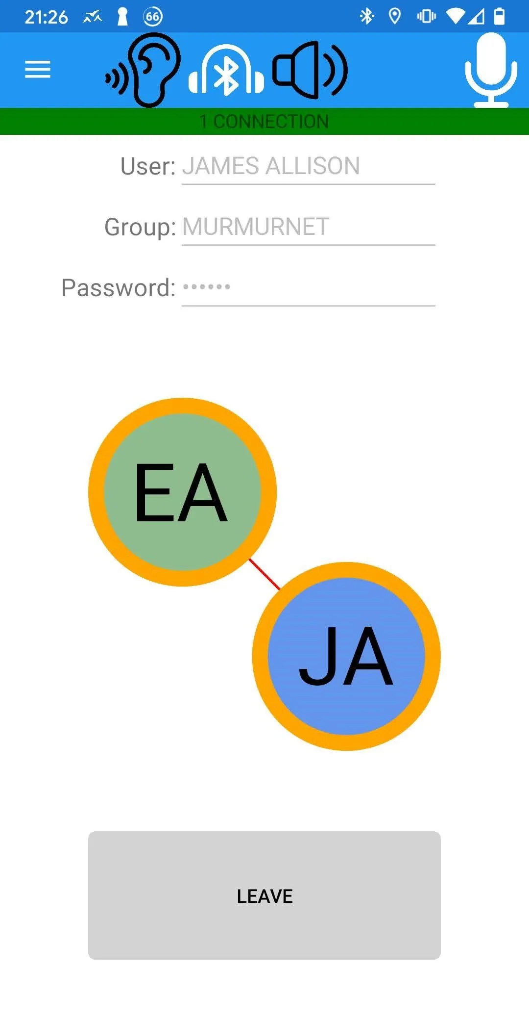 Murmur : Bluetooth Group Calls | Indus Appstore | Screenshot