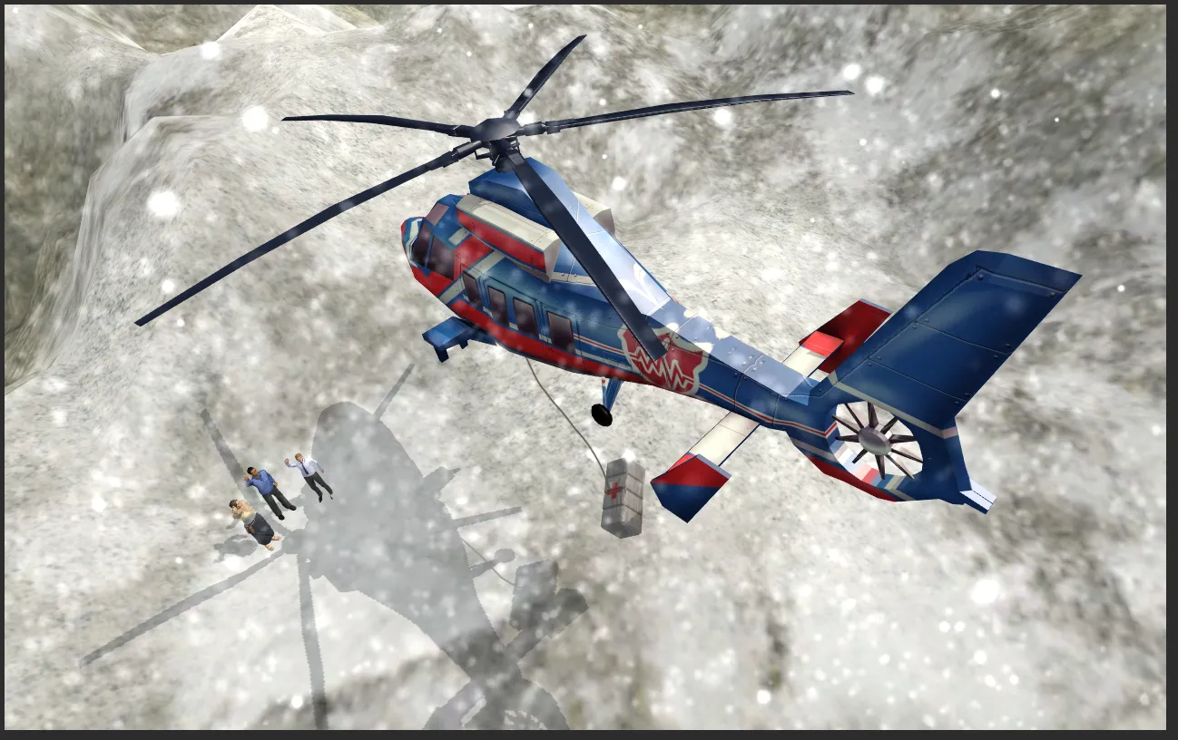 Helicopter Hill Rescue | Indus Appstore | Screenshot