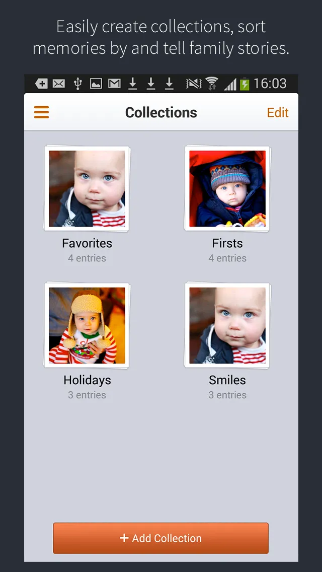 23snaps - Family Photo Album | Indus Appstore | Screenshot