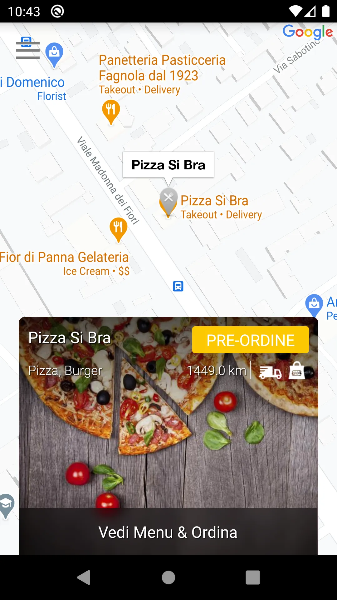 Pizza Si Bra | Indus Appstore | Screenshot