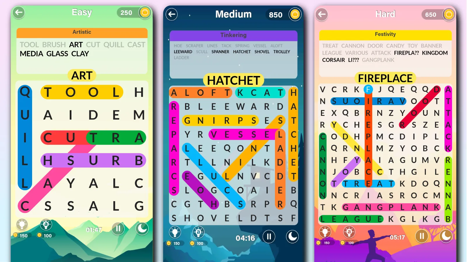 Word Search Puzzle - Word Game | Indus Appstore | Screenshot