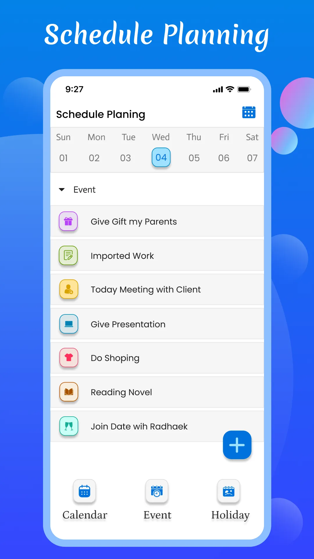 Calendar - Schedule Planner | Indus Appstore | Screenshot