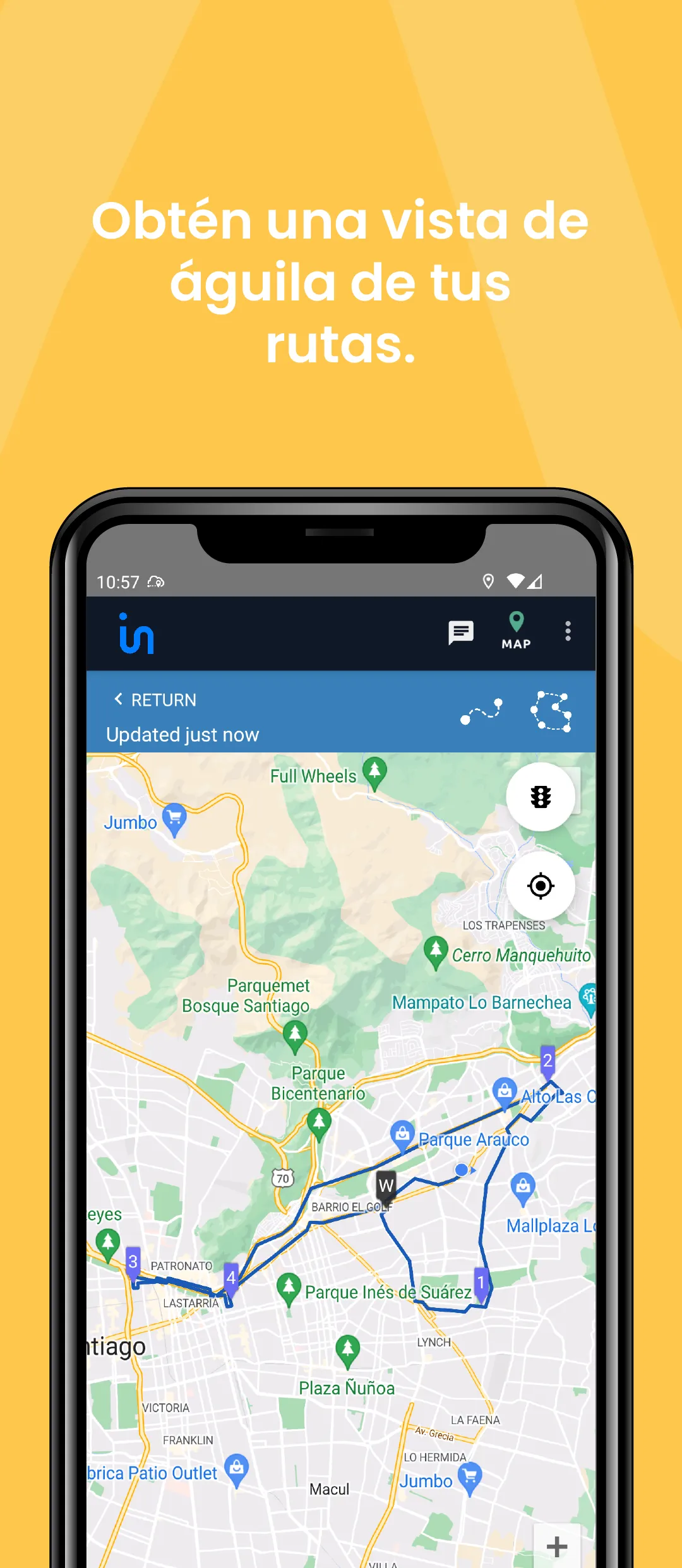 Drivin Route Planning | Indus Appstore | Screenshot