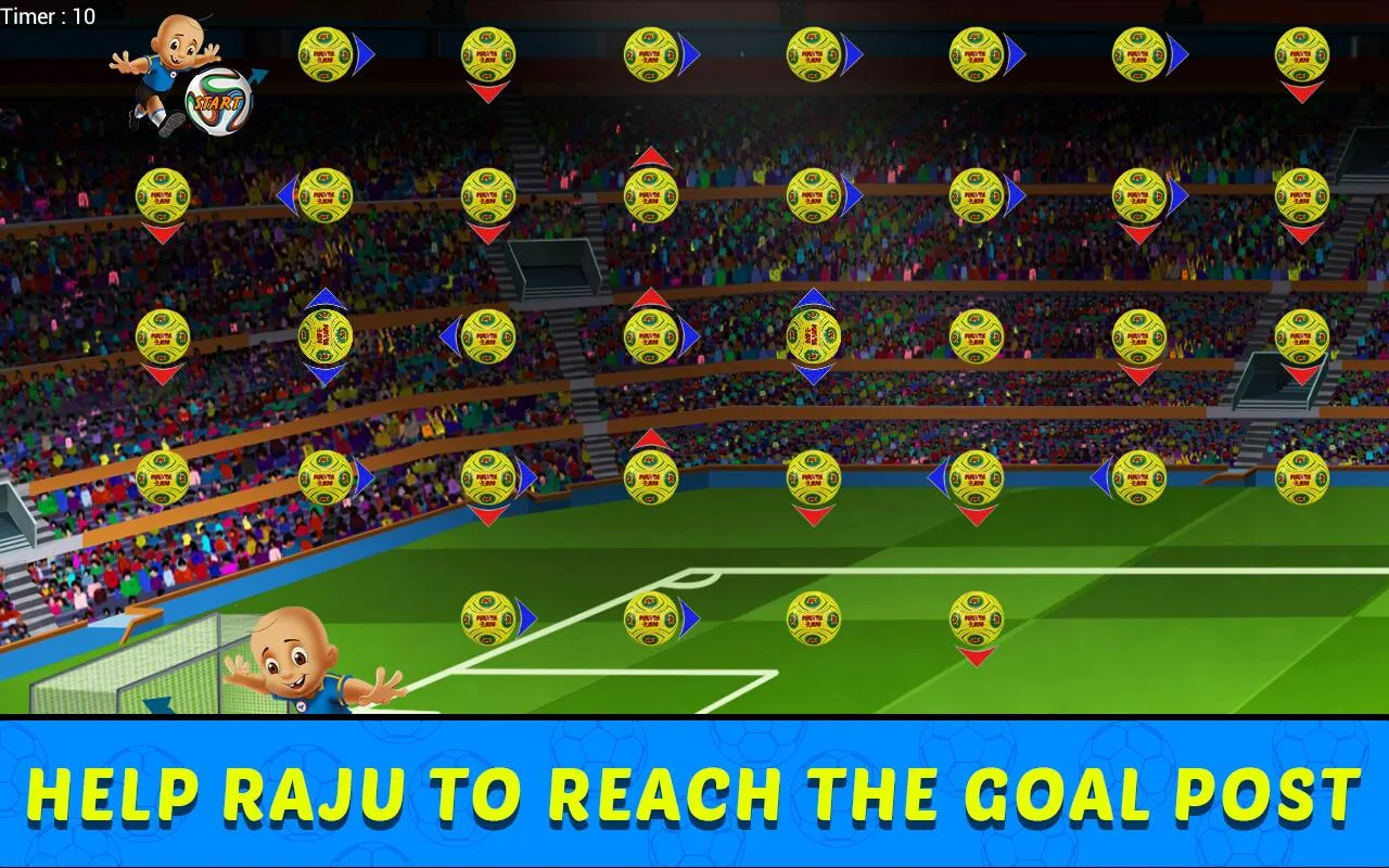 Mighty Raju Football Puzzle | Indus Appstore | Screenshot