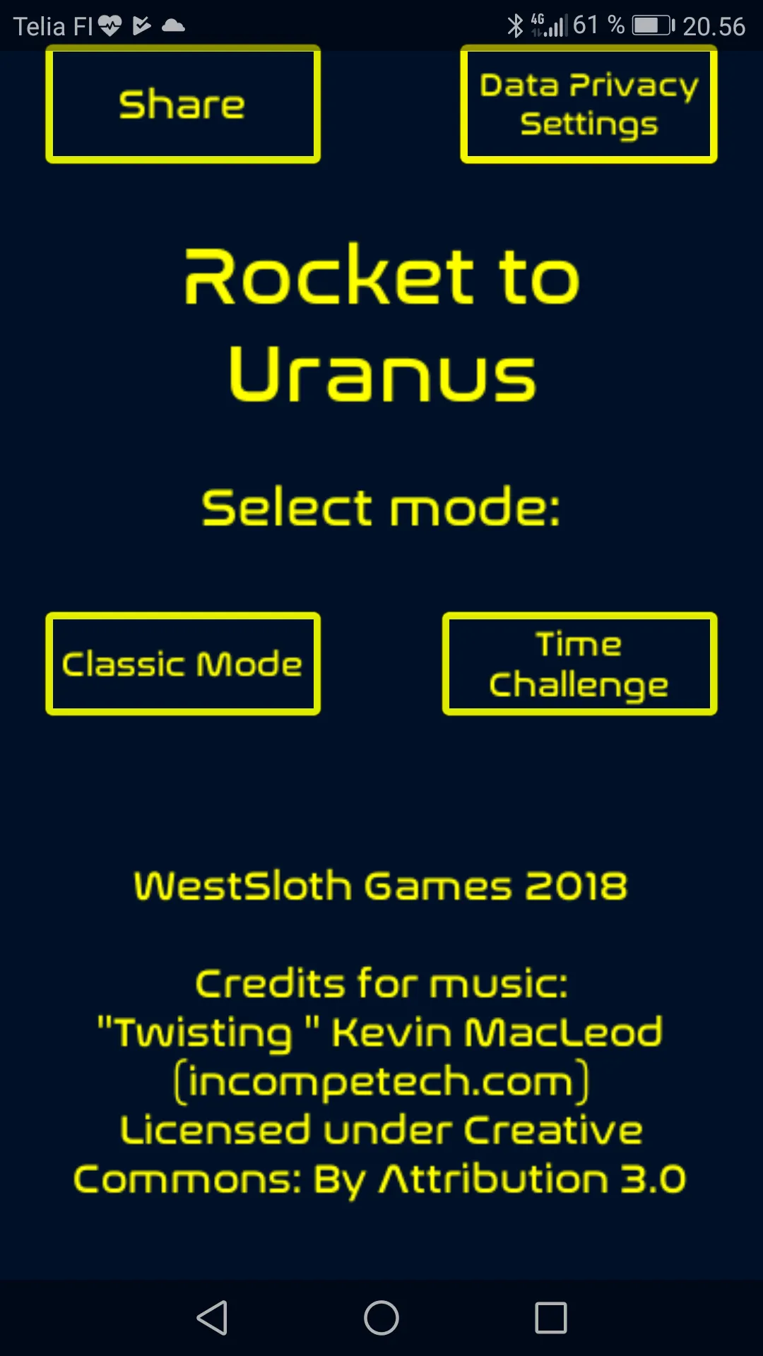 Rocket to Uranus Game! | Indus Appstore | Screenshot