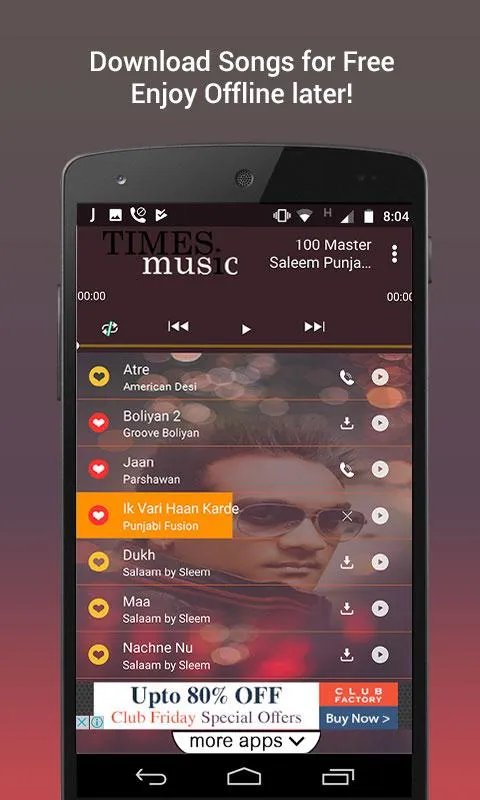 100 Master Saleem Punjabi Song | Indus Appstore | Screenshot