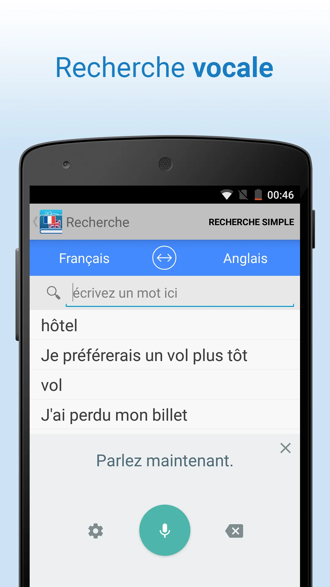 Français-Anglais Traduction | Indus Appstore | Screenshot