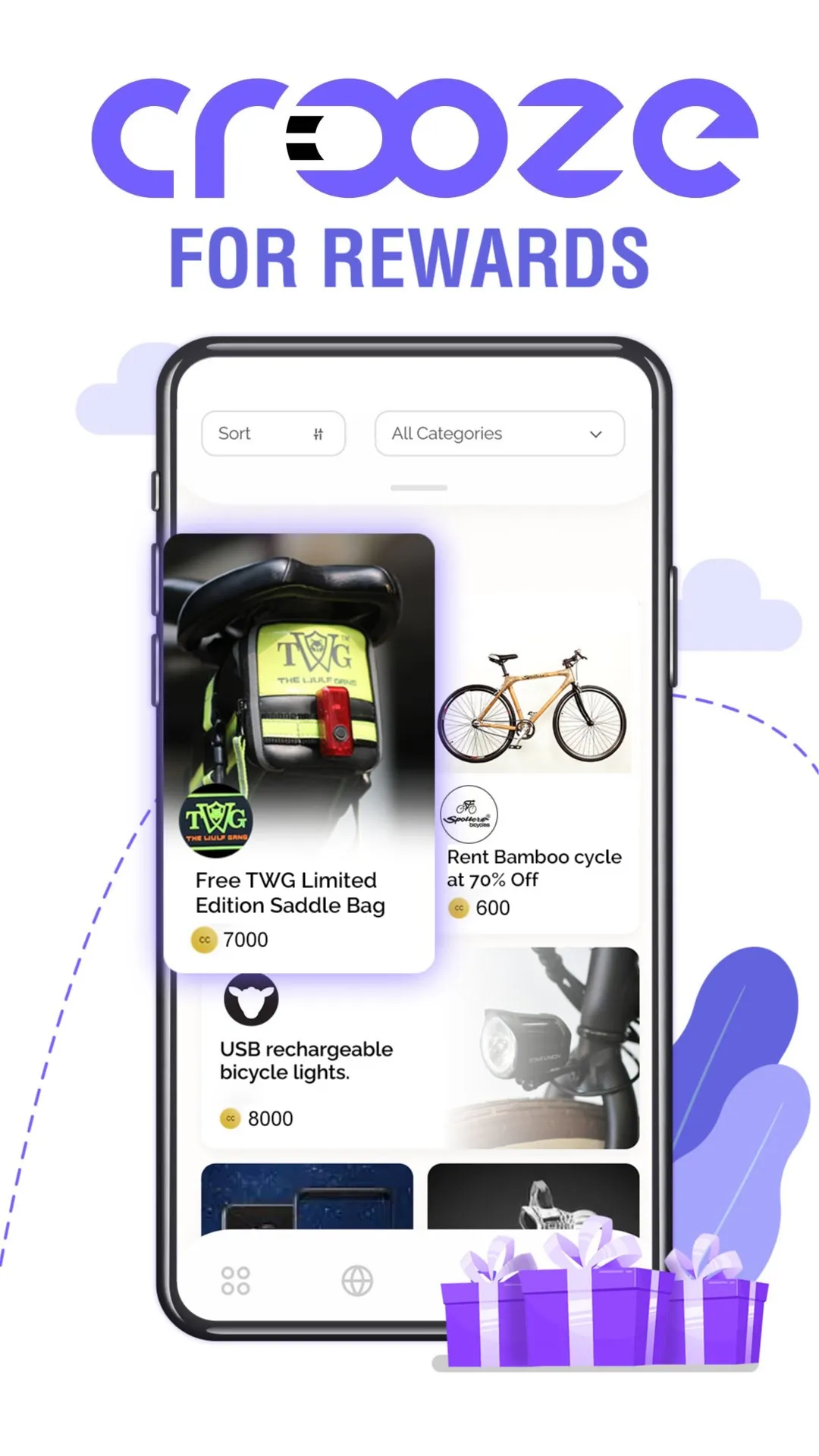 Crooze - Cycle, Rewards & More | Indus Appstore | Screenshot
