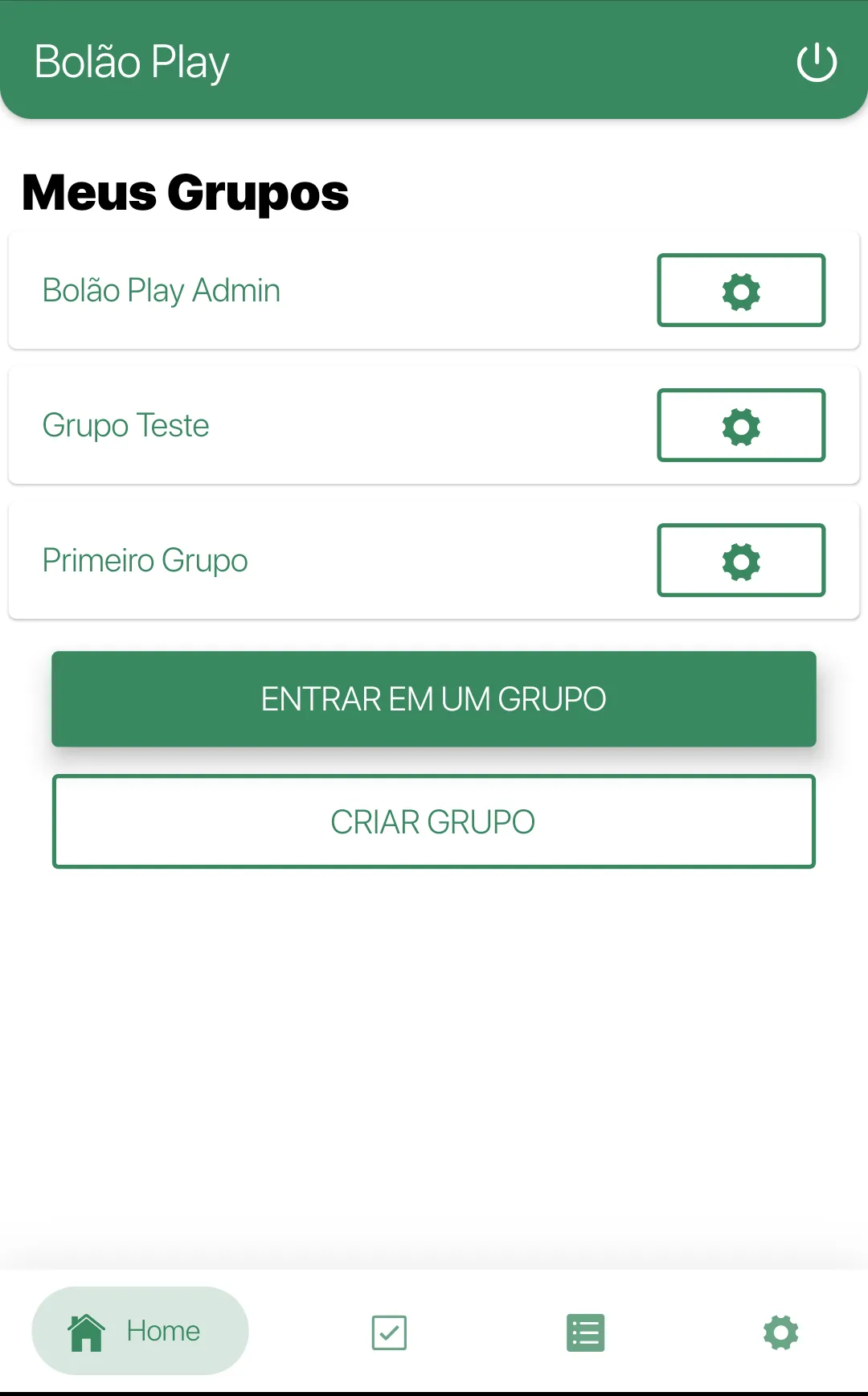 Bolão Play | Indus Appstore | Screenshot