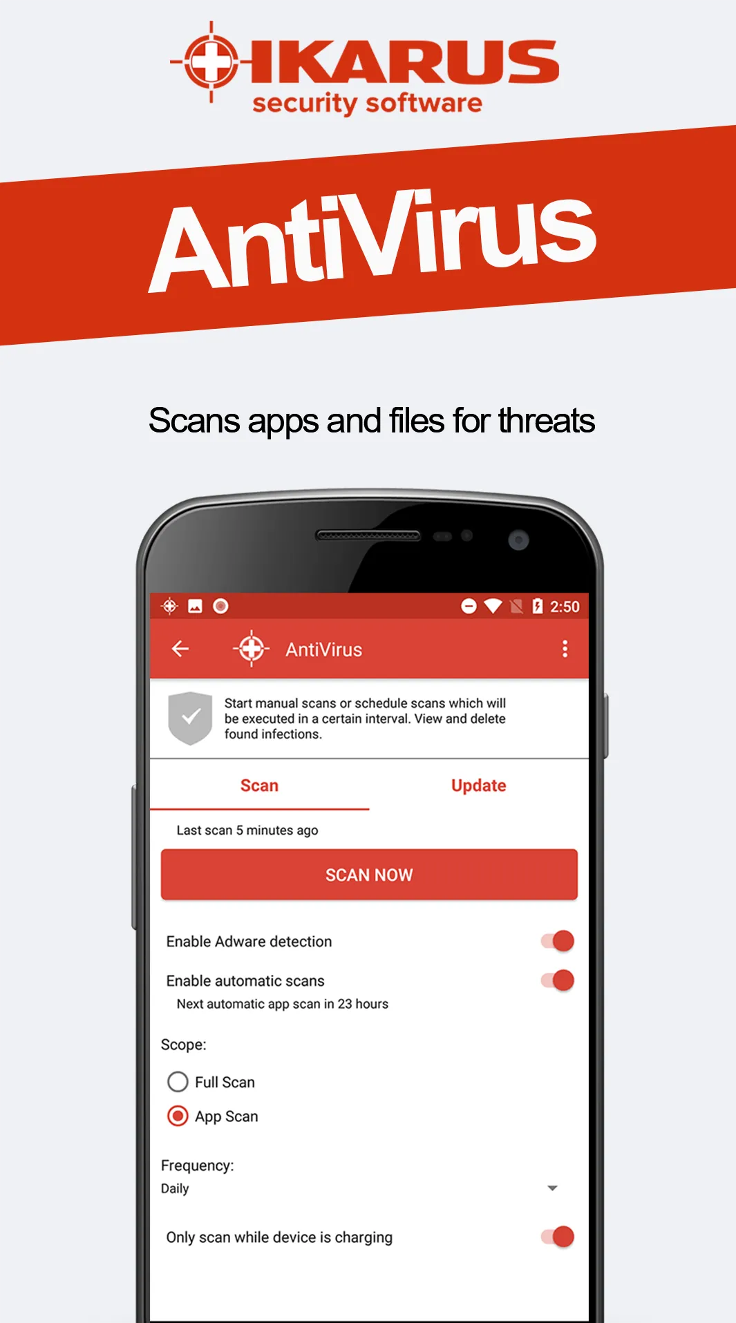 IKARUS mobile.security | Indus Appstore | Screenshot