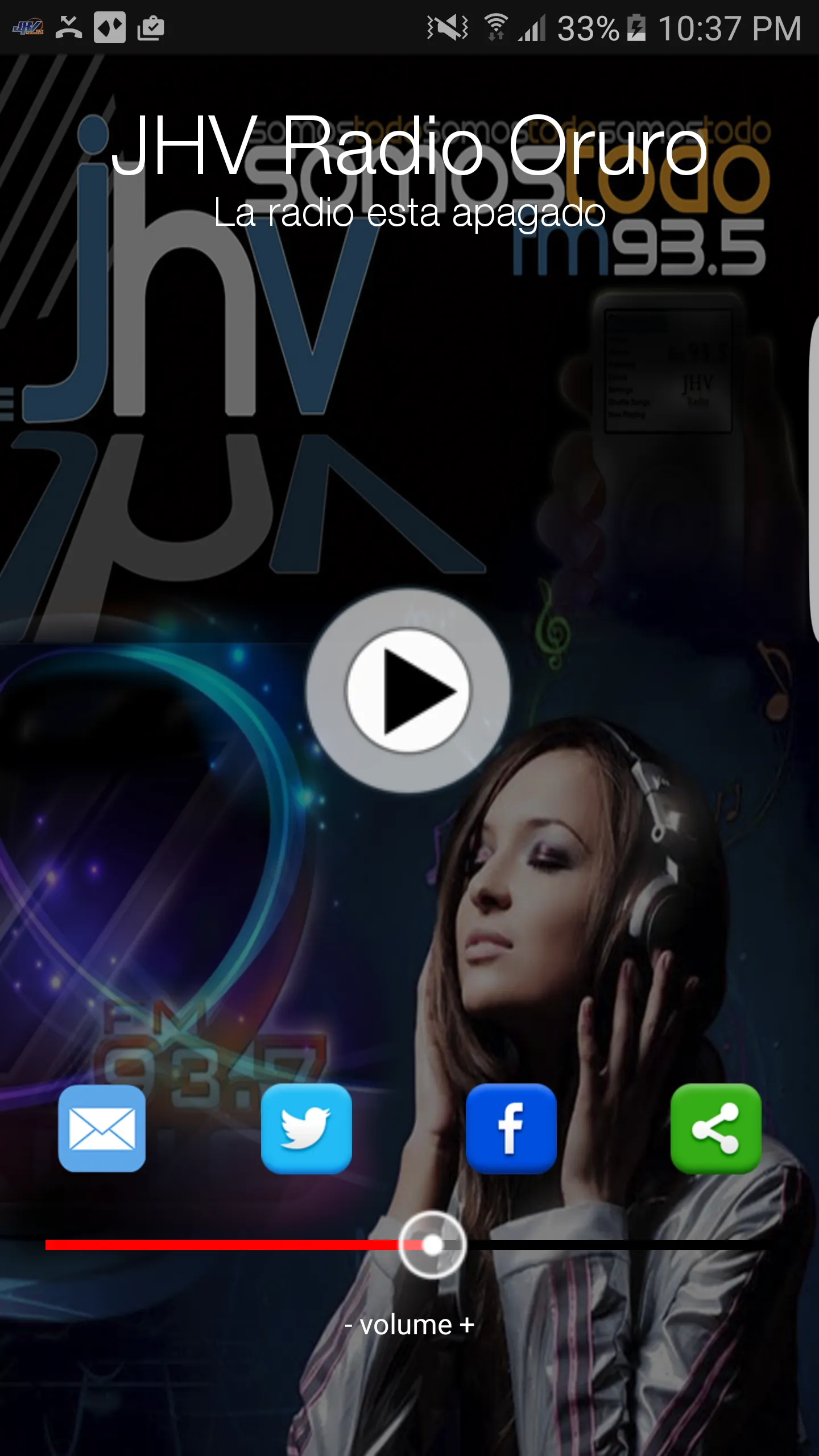 Jhv Radio Oruro | Indus Appstore | Screenshot