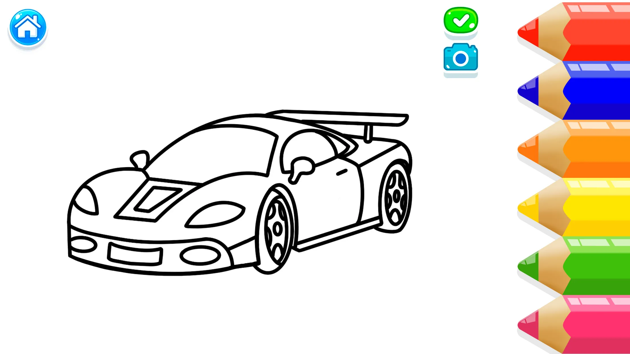 Kids Coloring Pages For Boys | Indus Appstore | Screenshot