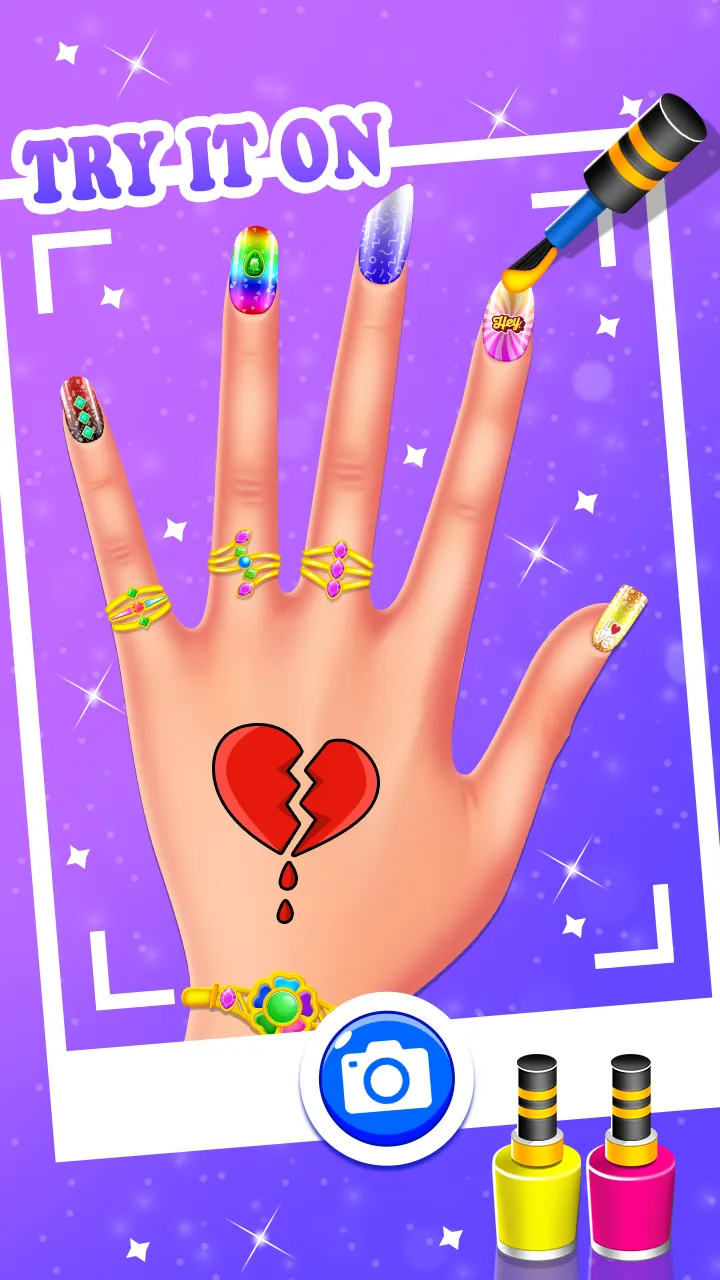 Nail polish game - Nail salon | Indus Appstore | Screenshot