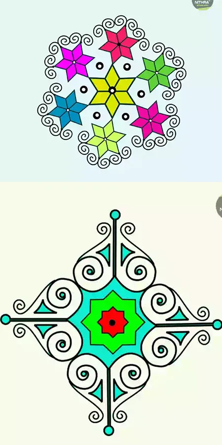 Simple Rangoli Designs 2020 | Indus Appstore | Screenshot