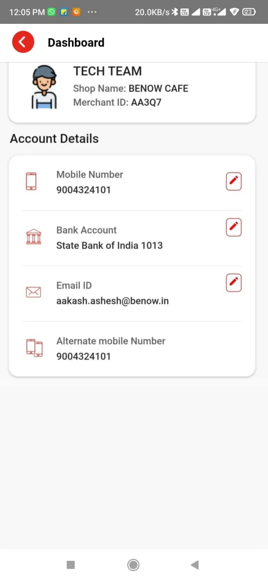 Benow Merchant app | Indus Appstore | Screenshot