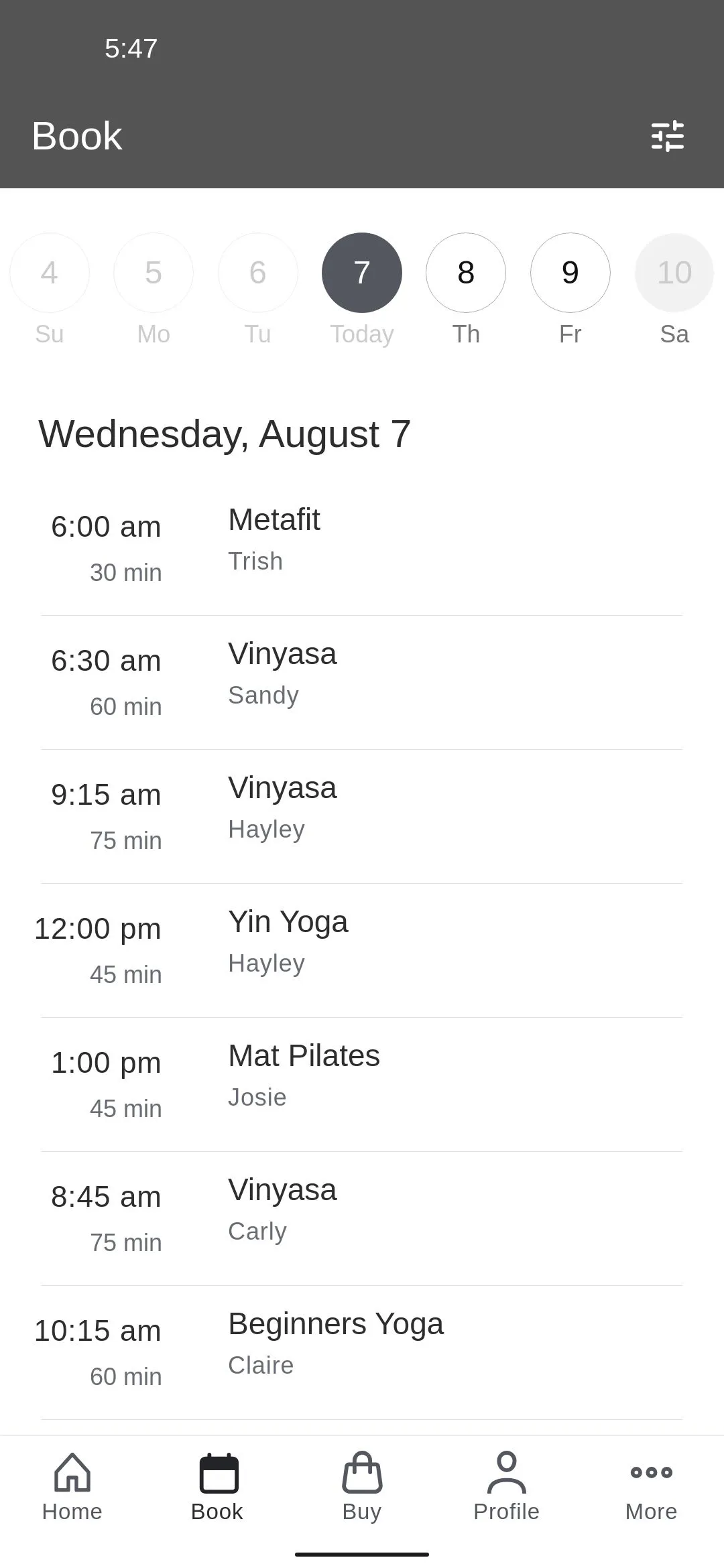 Alceme Hobart Yoga Studio | Indus Appstore | Screenshot