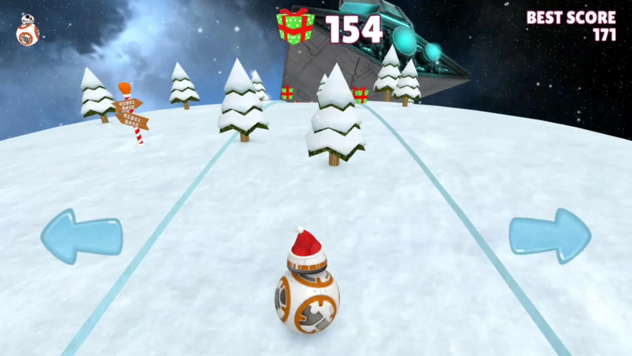 BB8 Xmas roll | Indus Appstore | Screenshot