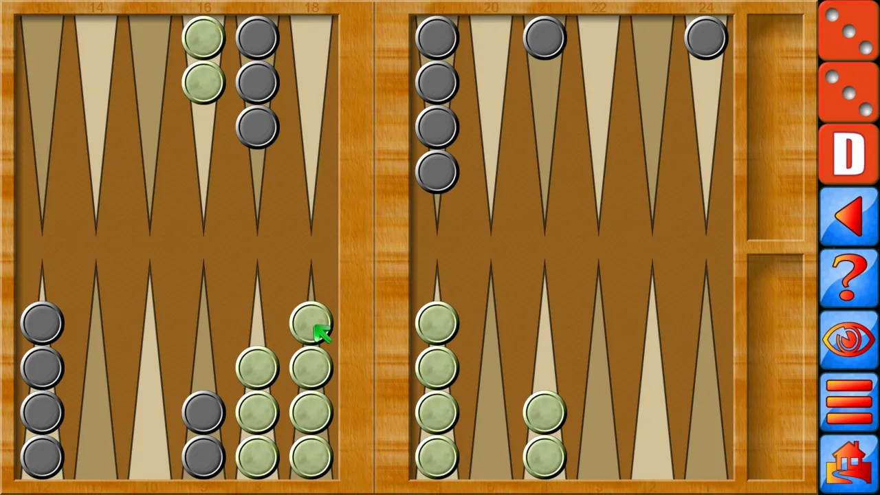 Backgammon V+ | Indus Appstore | Screenshot