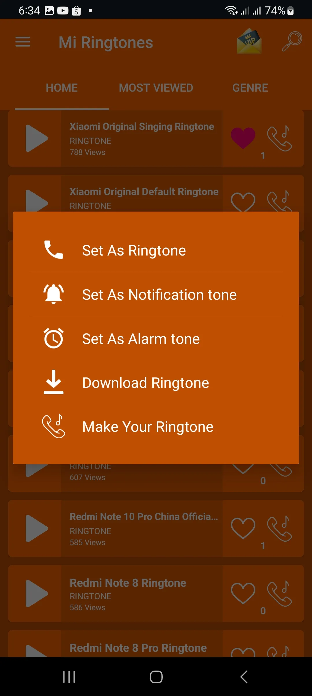 All XIAOMI Ringtones | Indus Appstore | Screenshot