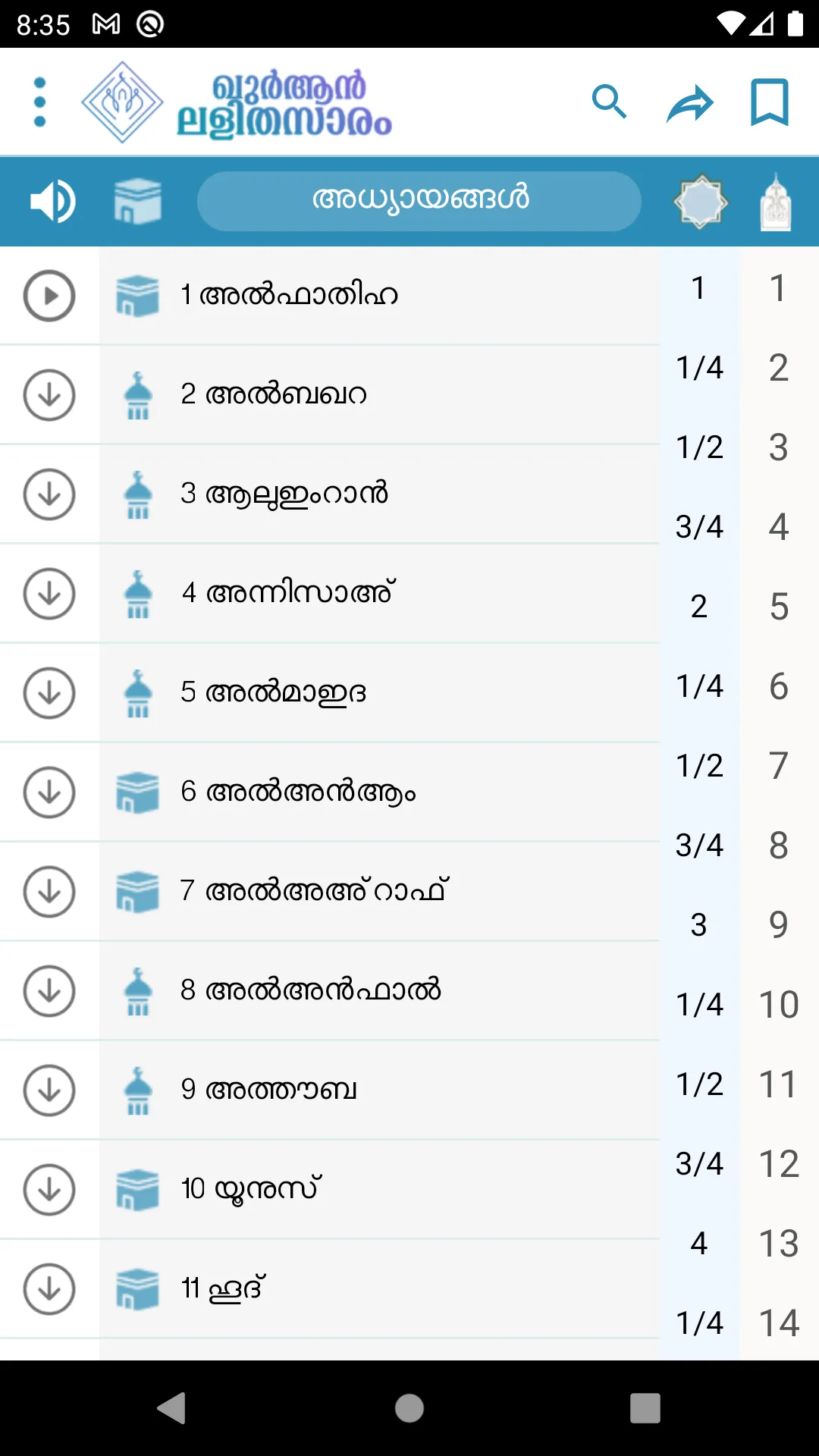 Quran Lalithasaram | Indus Appstore | Screenshot