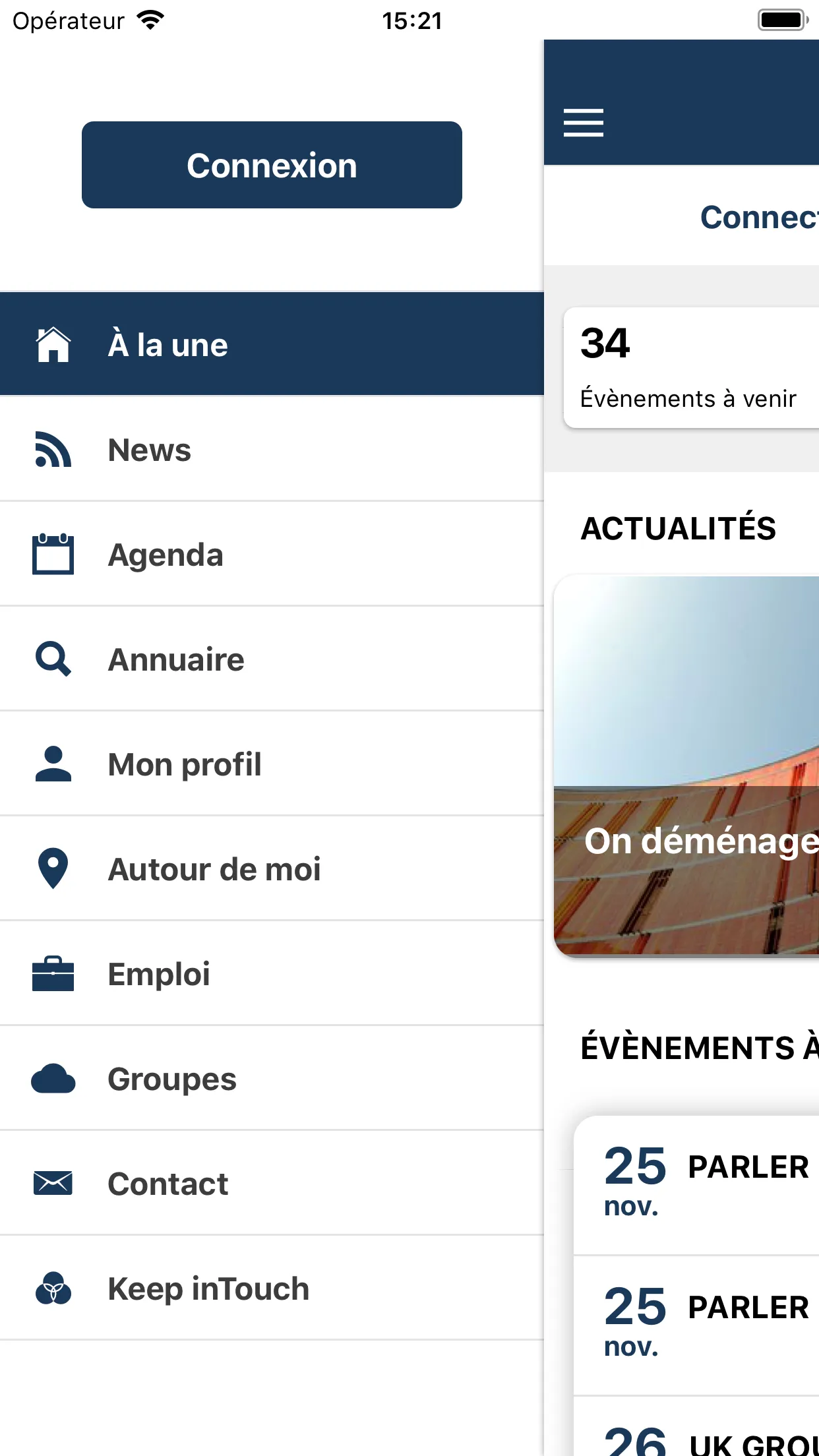 ESCP Alumni | Indus Appstore | Screenshot