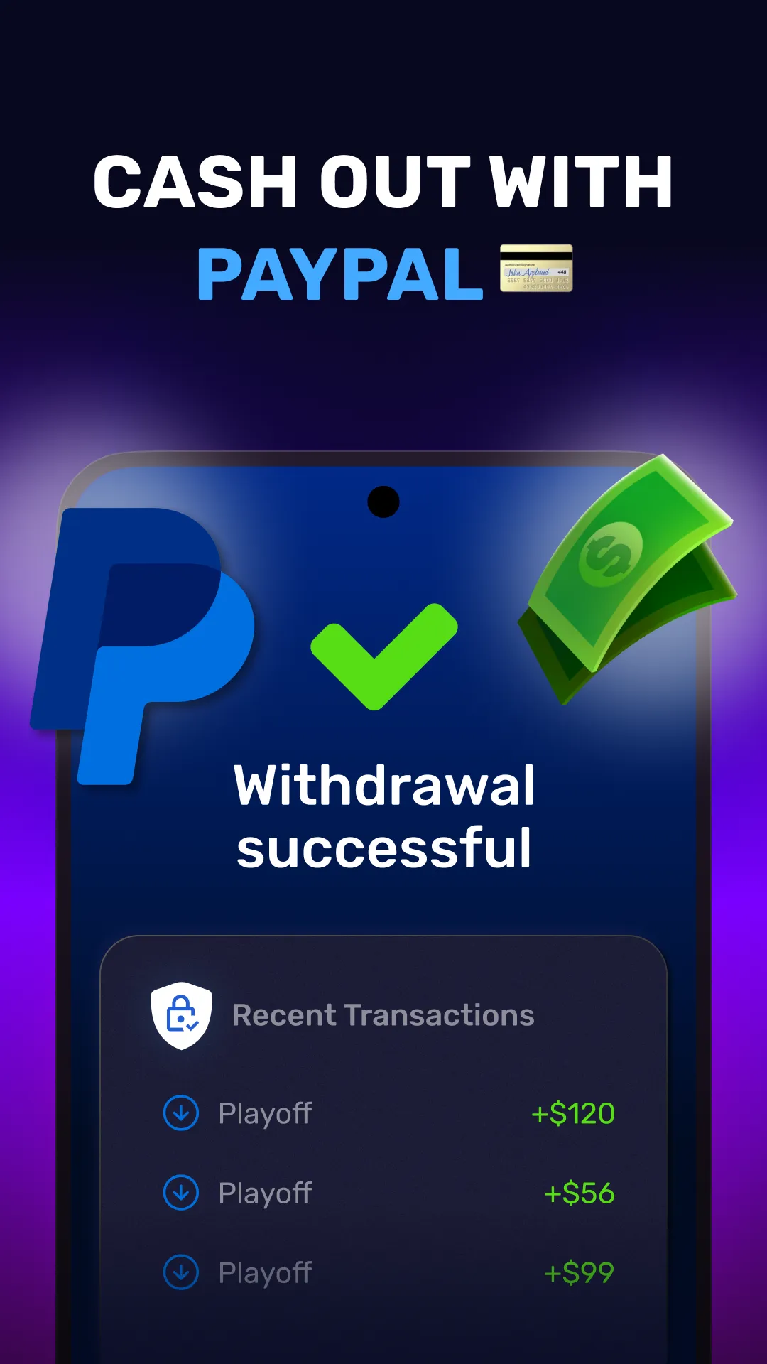 Win Real Money Games: Playoff | Indus Appstore | Screenshot