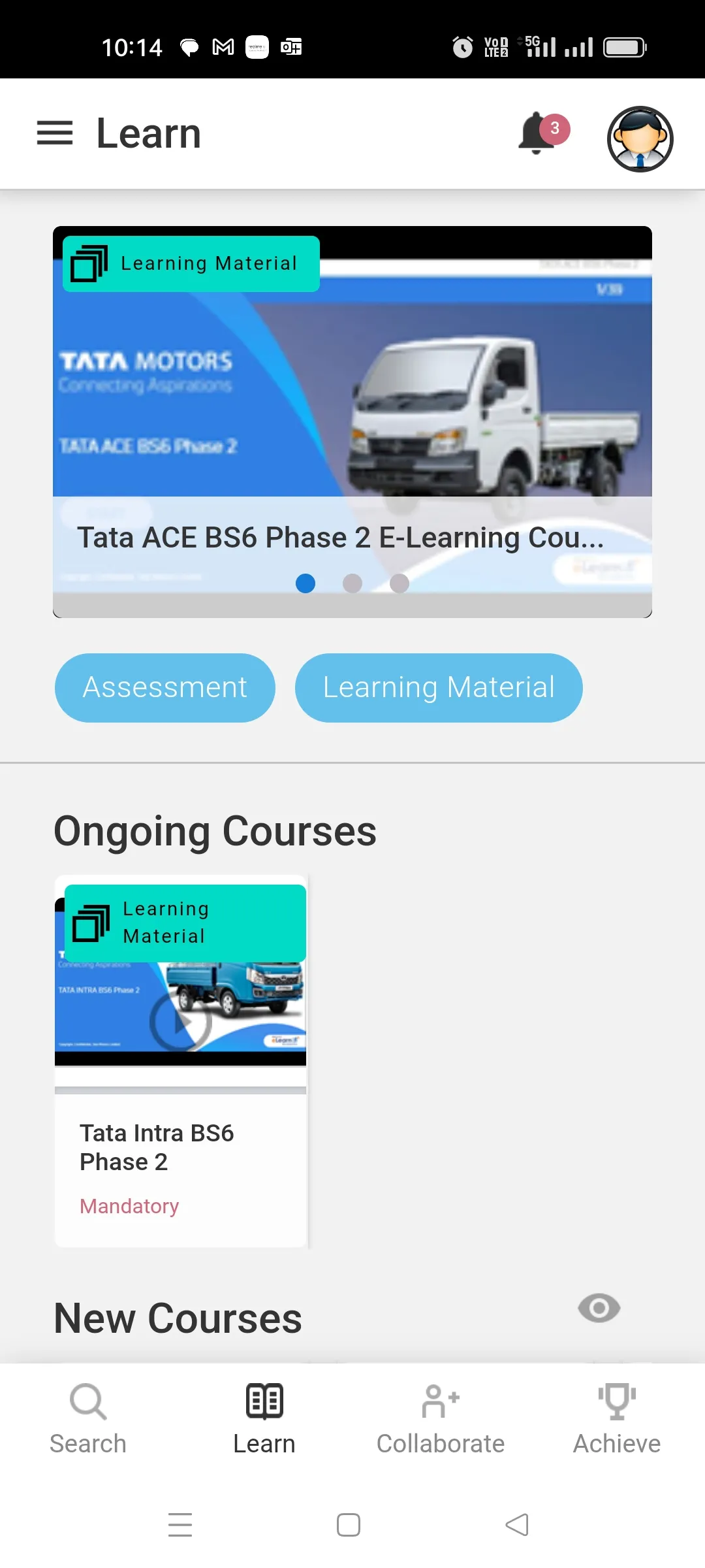 Tata Motors eLearn Academy | Indus Appstore | Screenshot