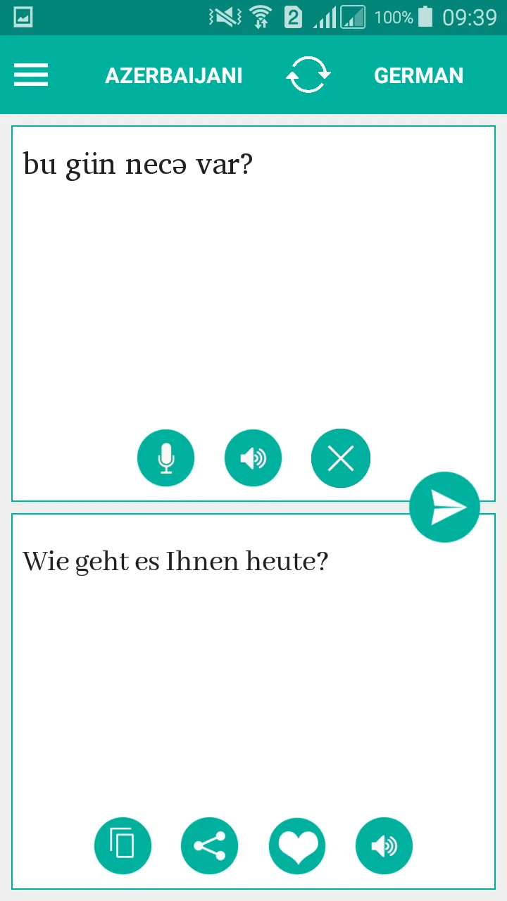 Azerbaijani German Translator | Indus Appstore | Screenshot