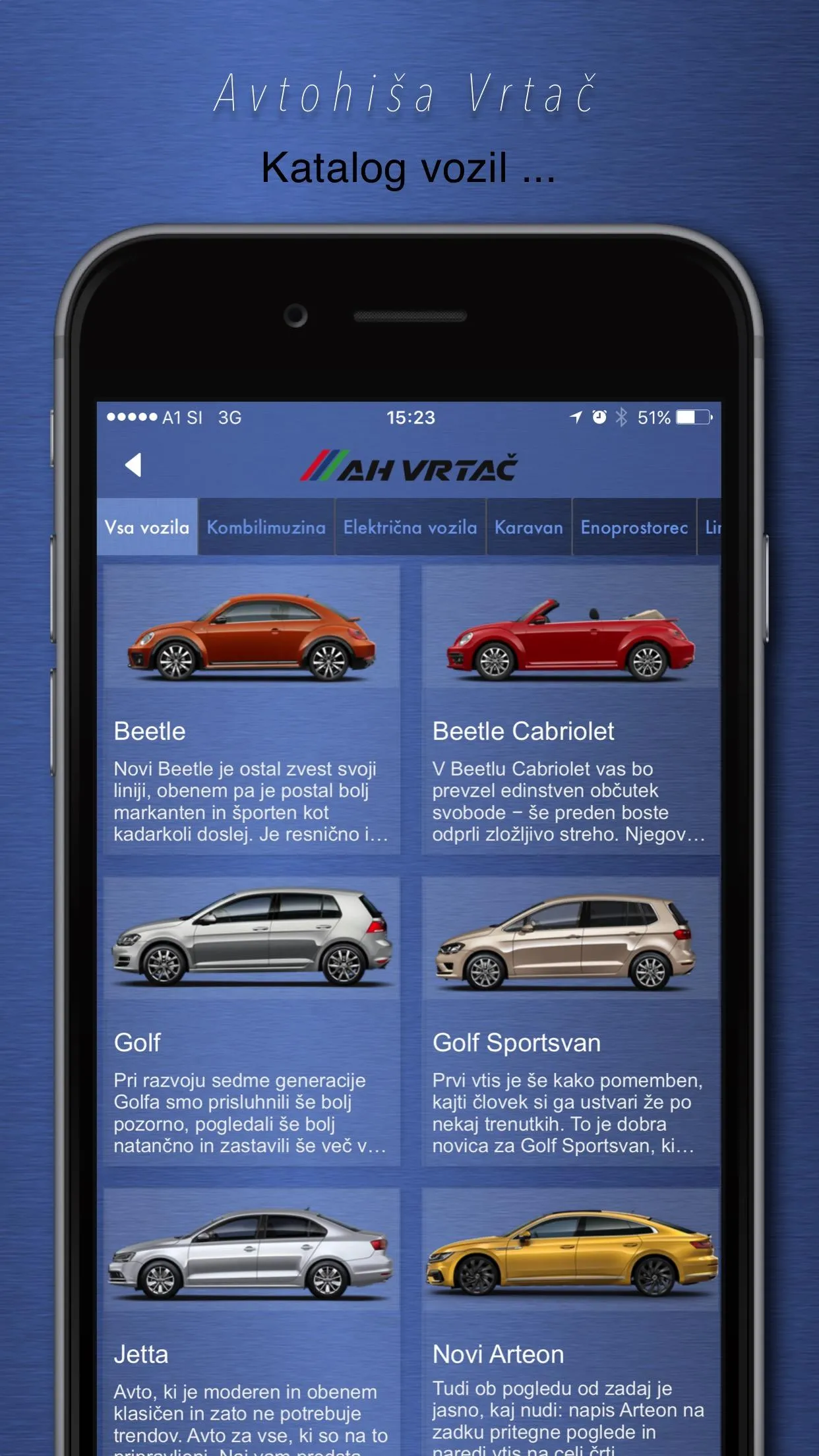 Avtohiša Vrtač | Indus Appstore | Screenshot