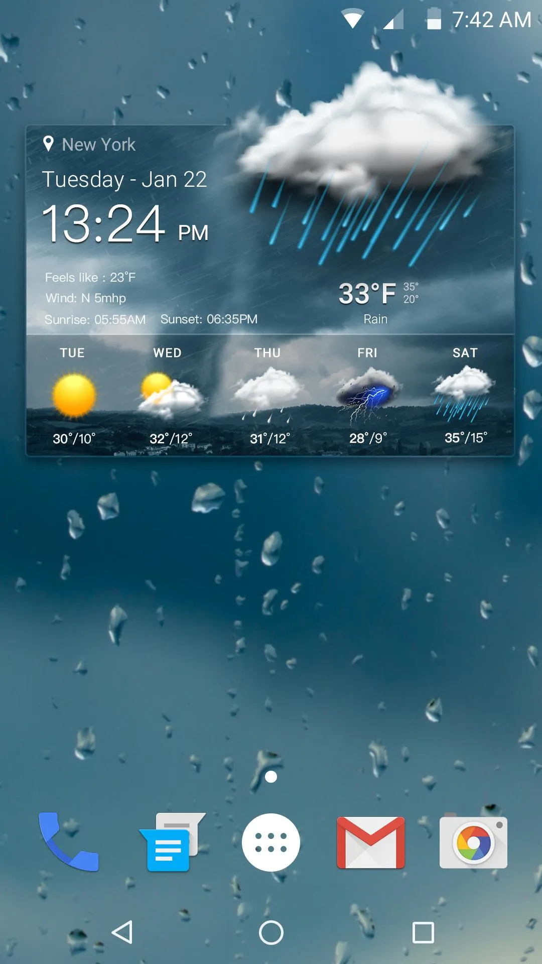 Live Weather&Local Weather | Indus Appstore | Screenshot
