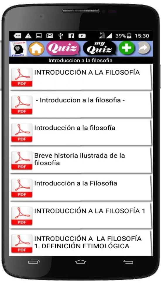 Curso de Filosofía | Indus Appstore | Screenshot