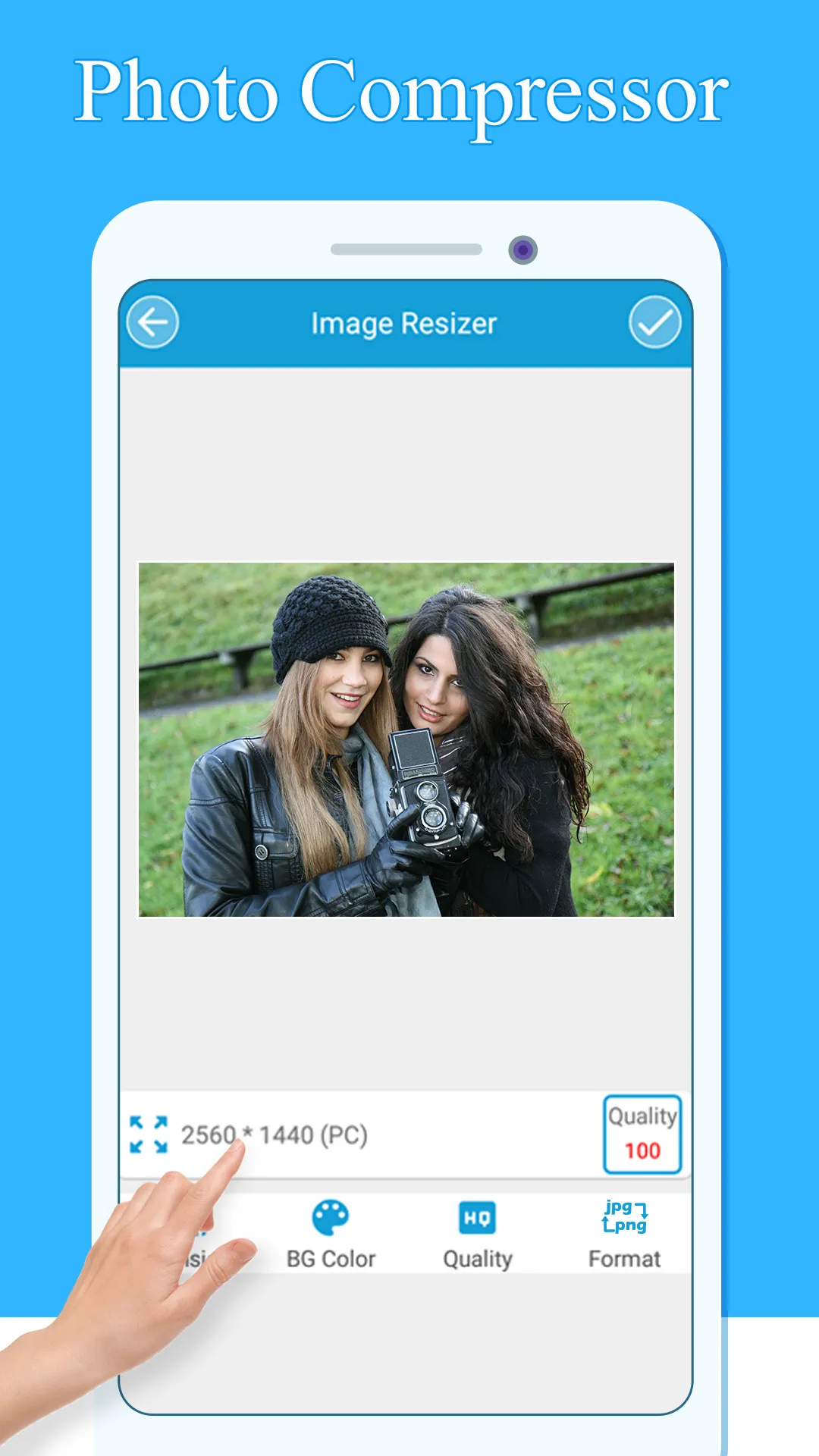 Photo Compressor Image Resizer | Indus Appstore | Screenshot